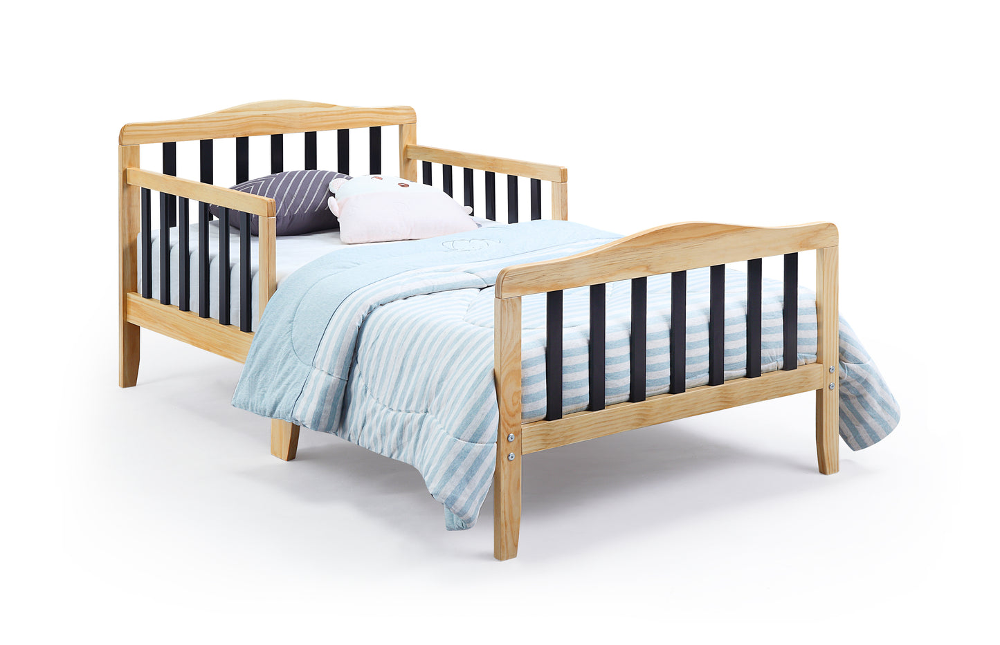 Twain Toddler Bed Natural/Black