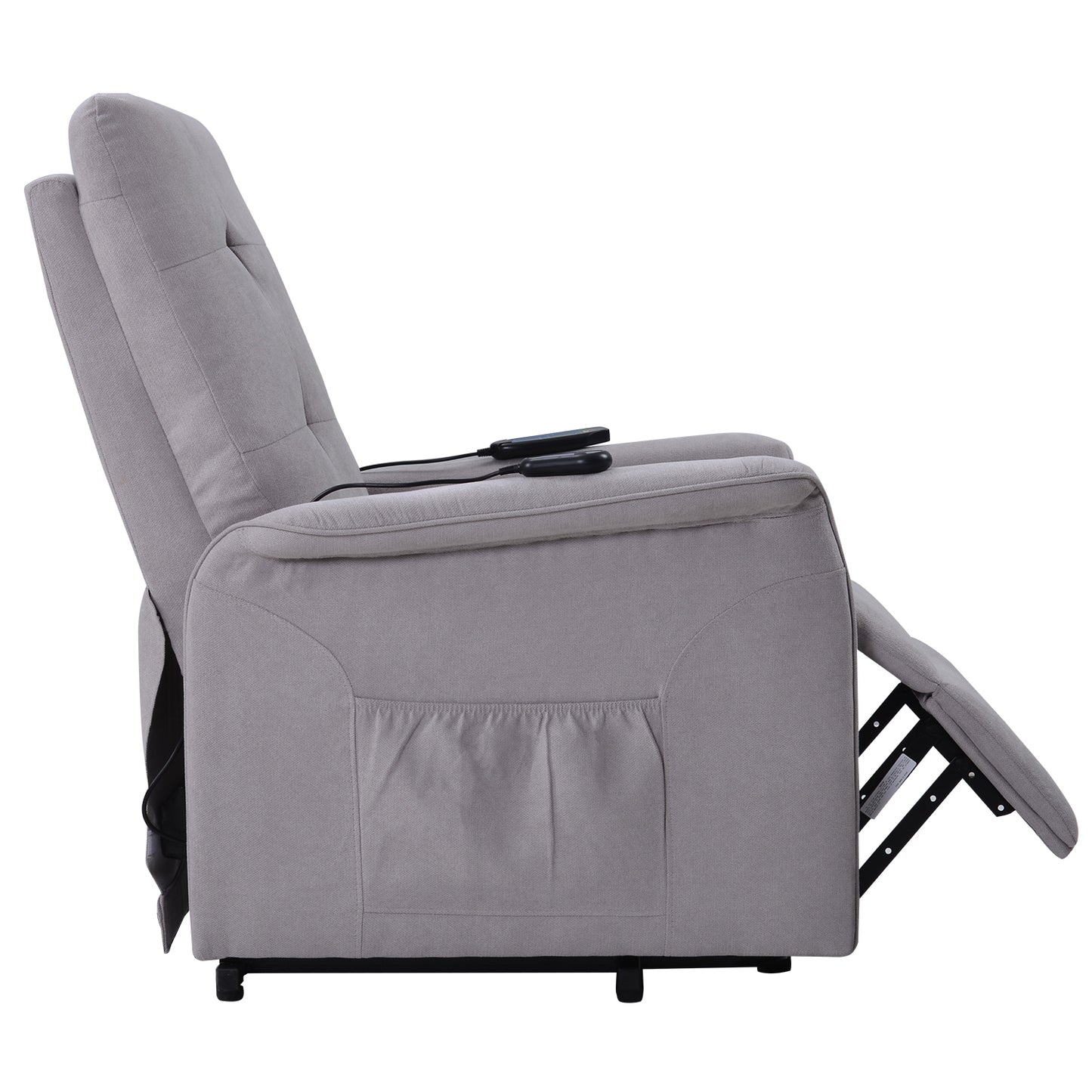 Electric Power Lift Recliner Chair with Adjustable Massage - Ideal for Seniors