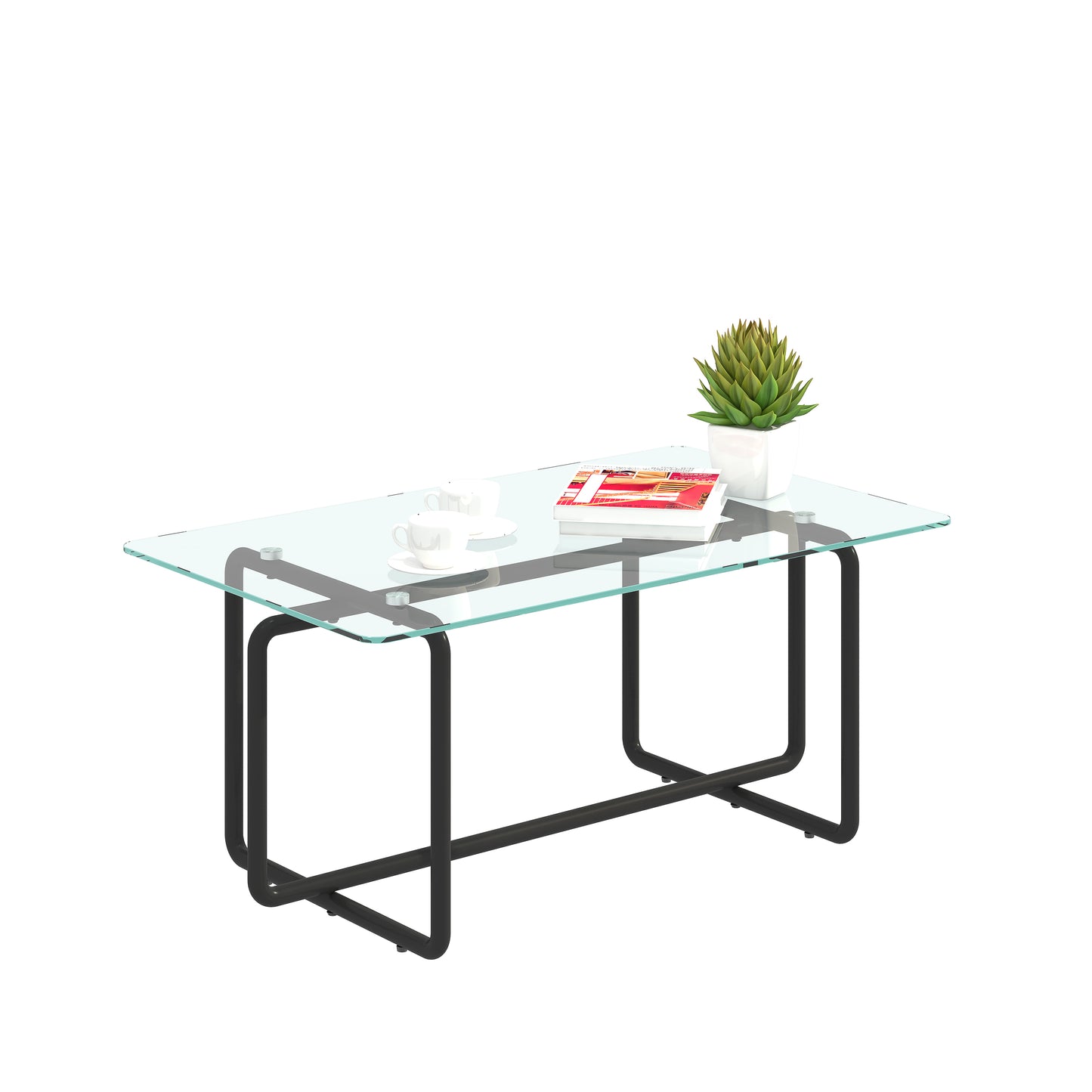 Elegant Glass Coffee Table for Modern Living Spaces