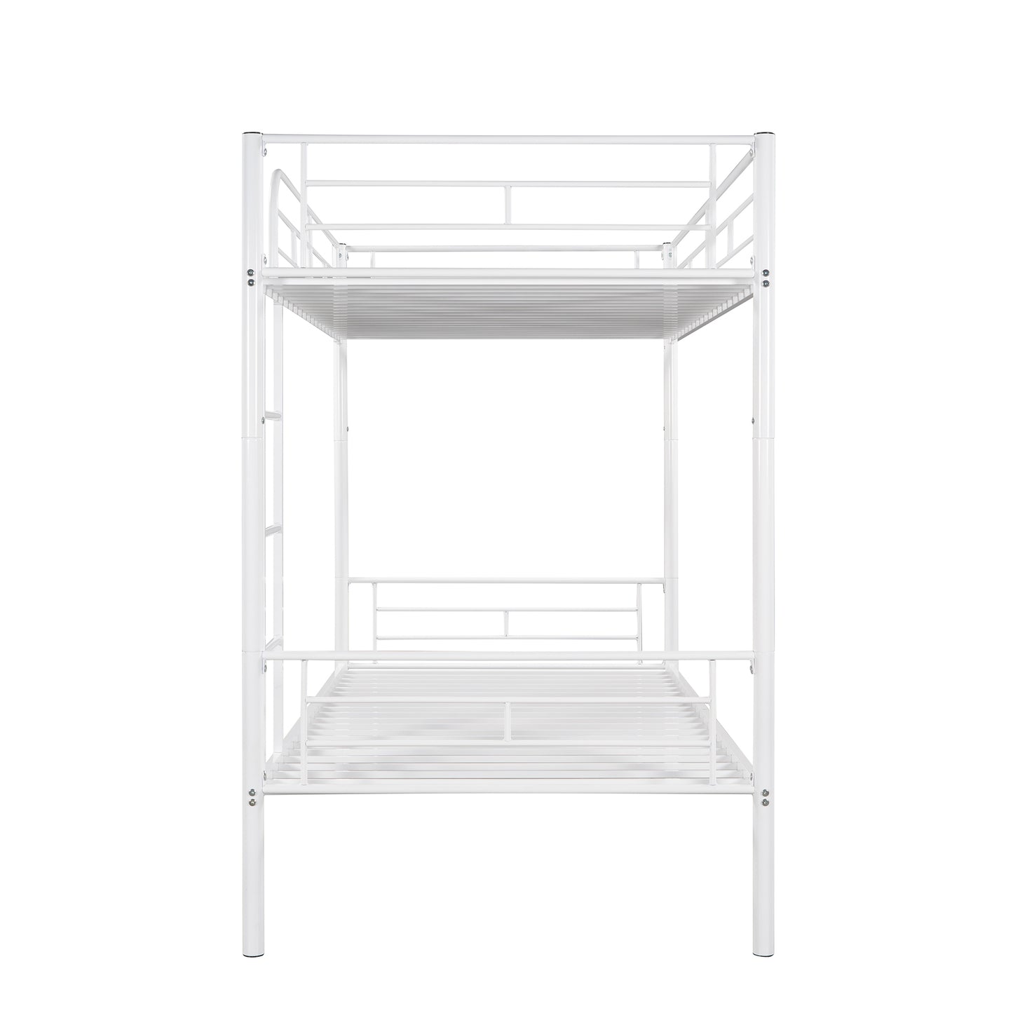 Manhattan Twin Metal Bed with Chrome Finish