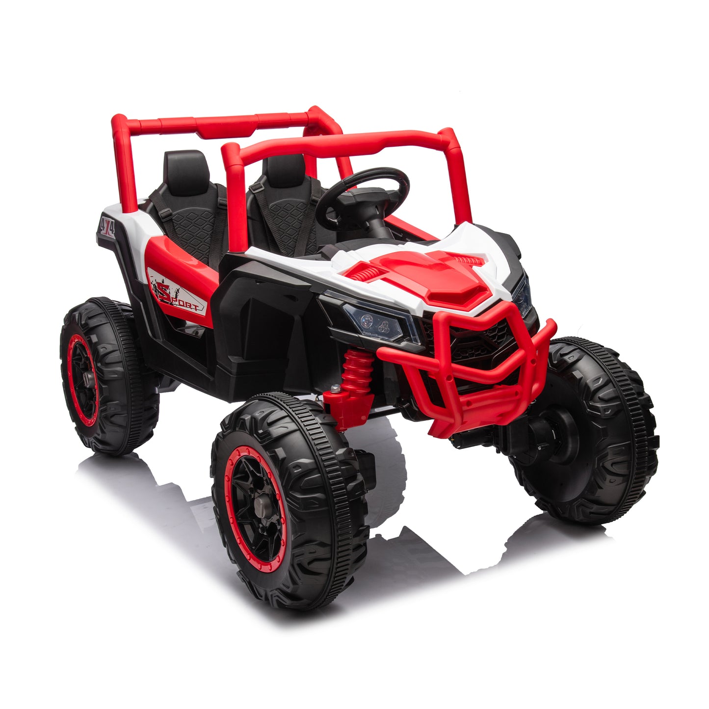 XXL 24V Ride On UTV Car for Kids - 2-Seater Off-Road Truck with Safety Belts and Parent Remote Control