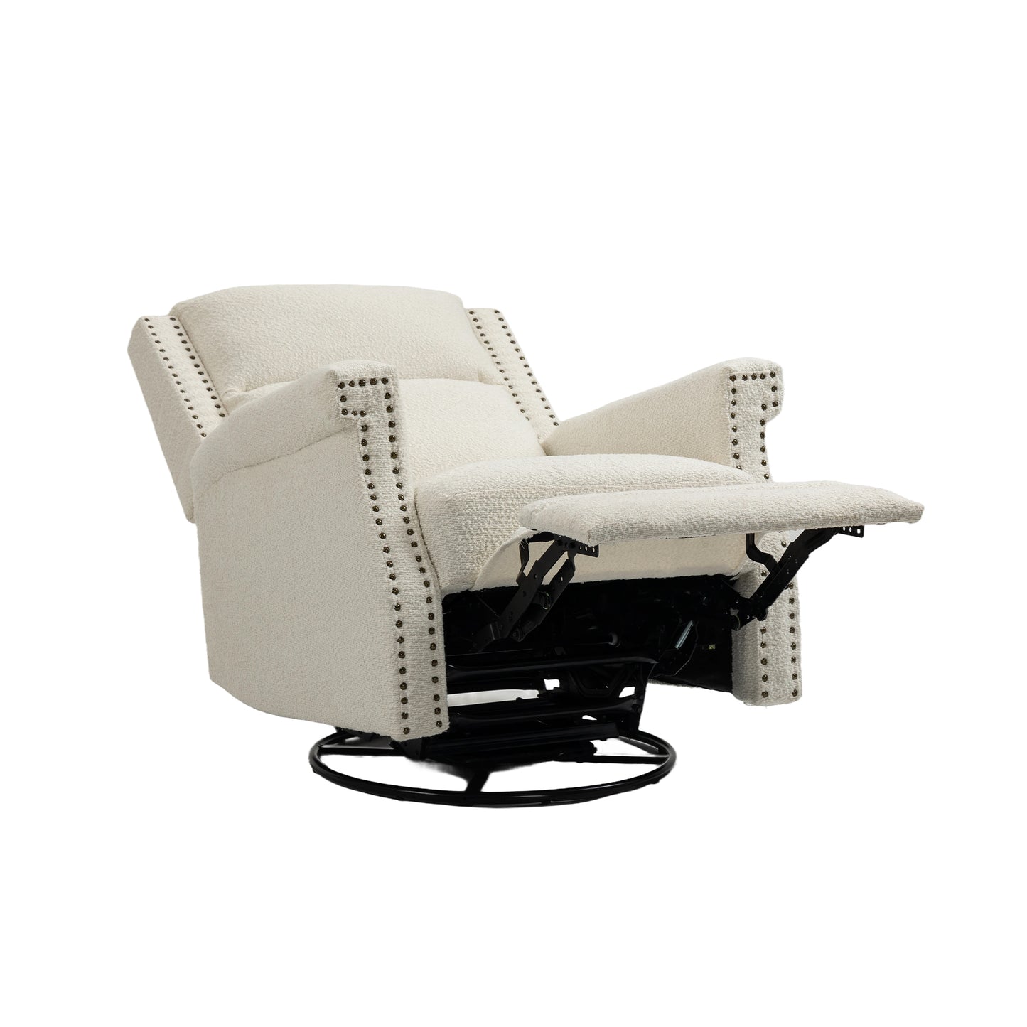 360 Degree Swivel Recliner Chair with Rocking and Reclining Capabilities