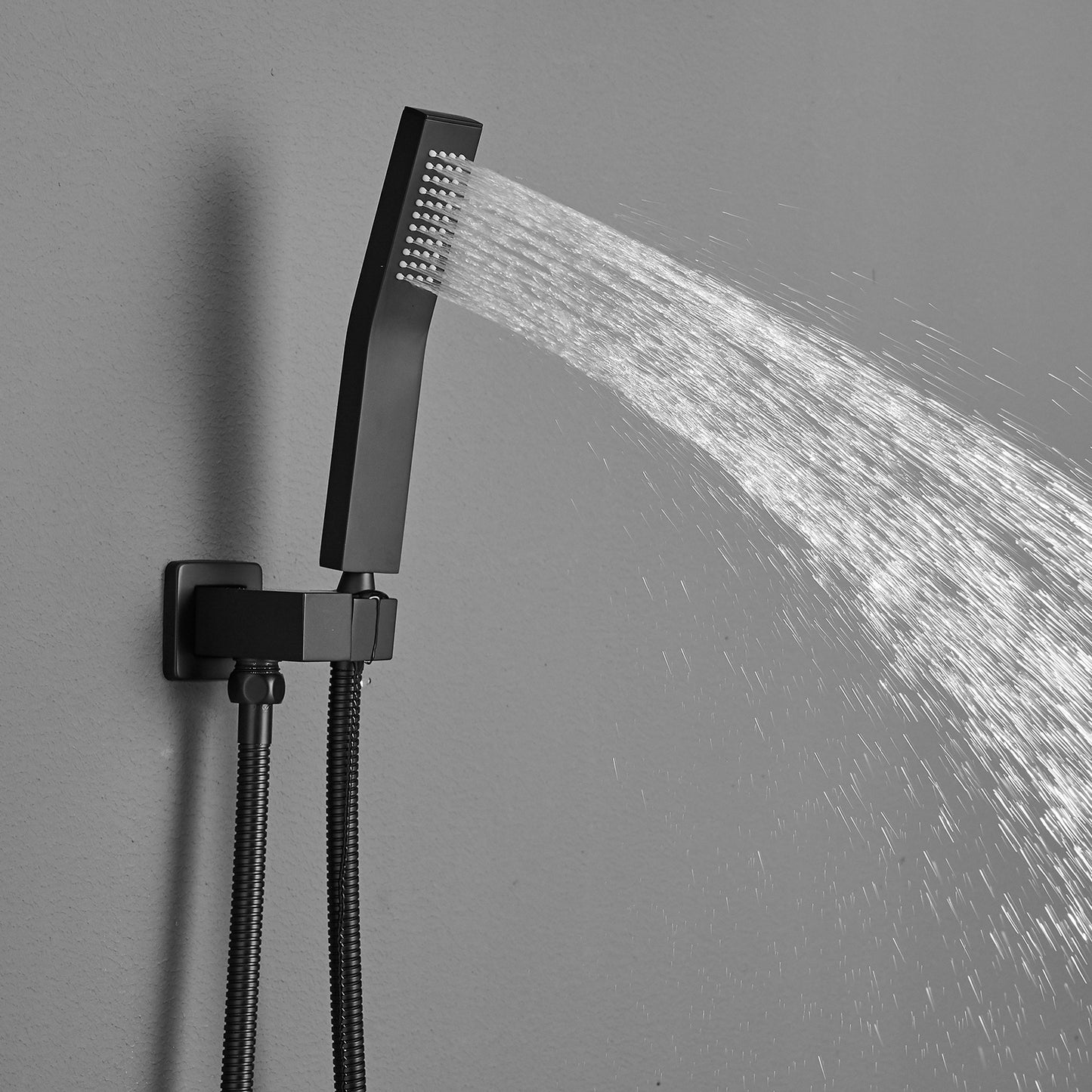 Luxury Rain Shower Mixer Combo Set with Wall Mount Rainfall Shower Head - Complete Bathroom Upgrade