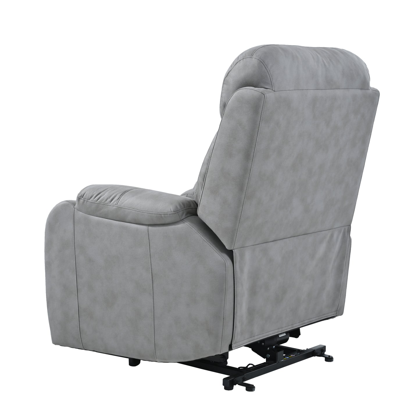 Elderly-Friendly Light Gray Electric Power Lift Recliner Chair