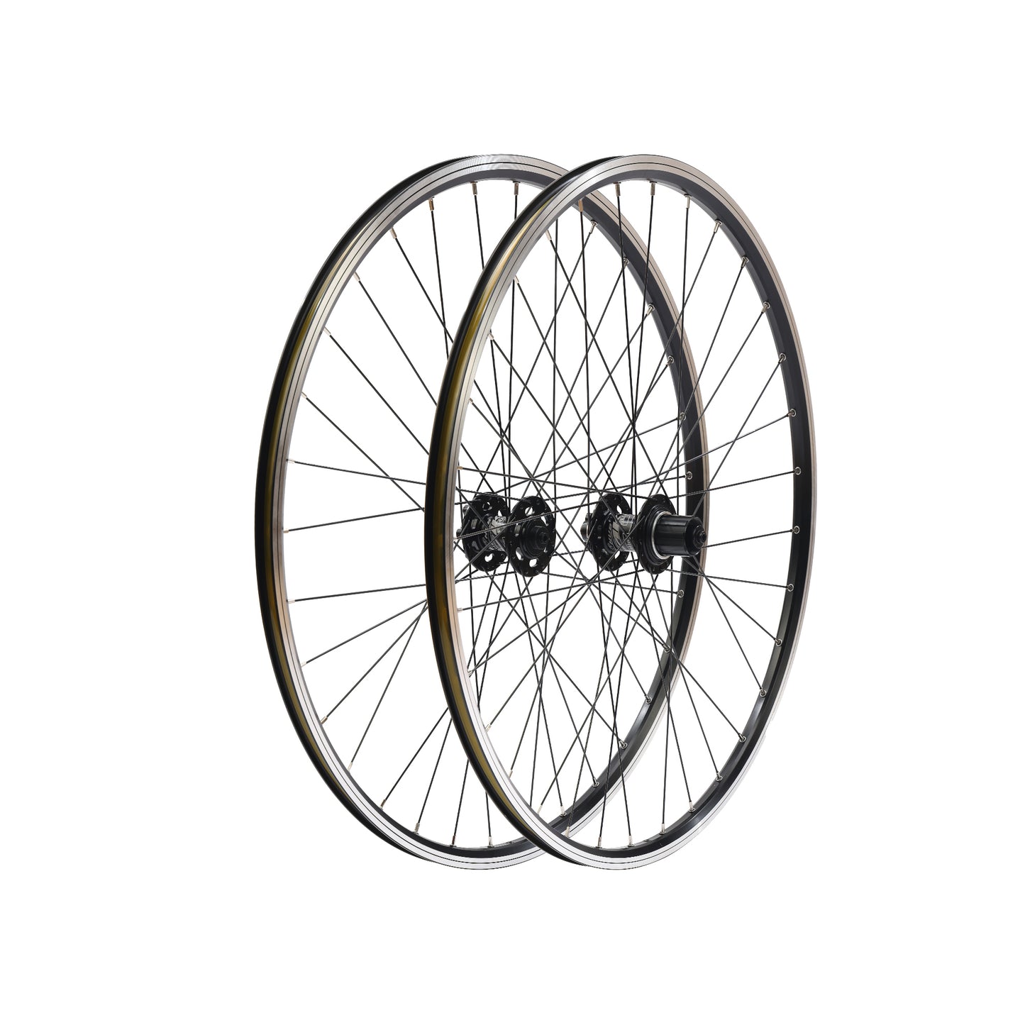 Double Wall Alloy Wheelset  32H Disc Brake MTB Wheelset, Quick Release Front Rear Wheels