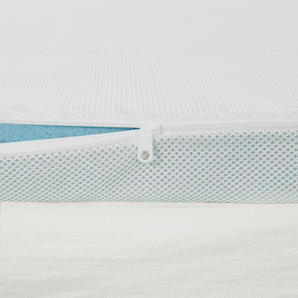 All Season Reversible Hypoallergenic Cooling Mattress Topper