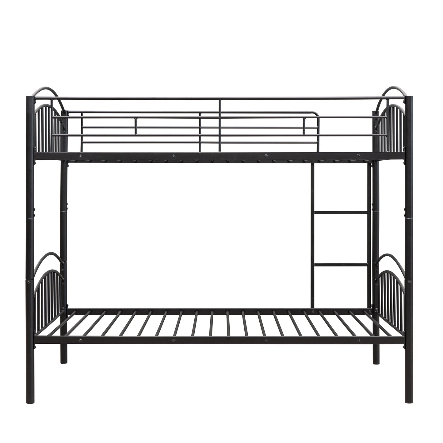 Manhattan Steel Twin Bunk Bed Set (Black)