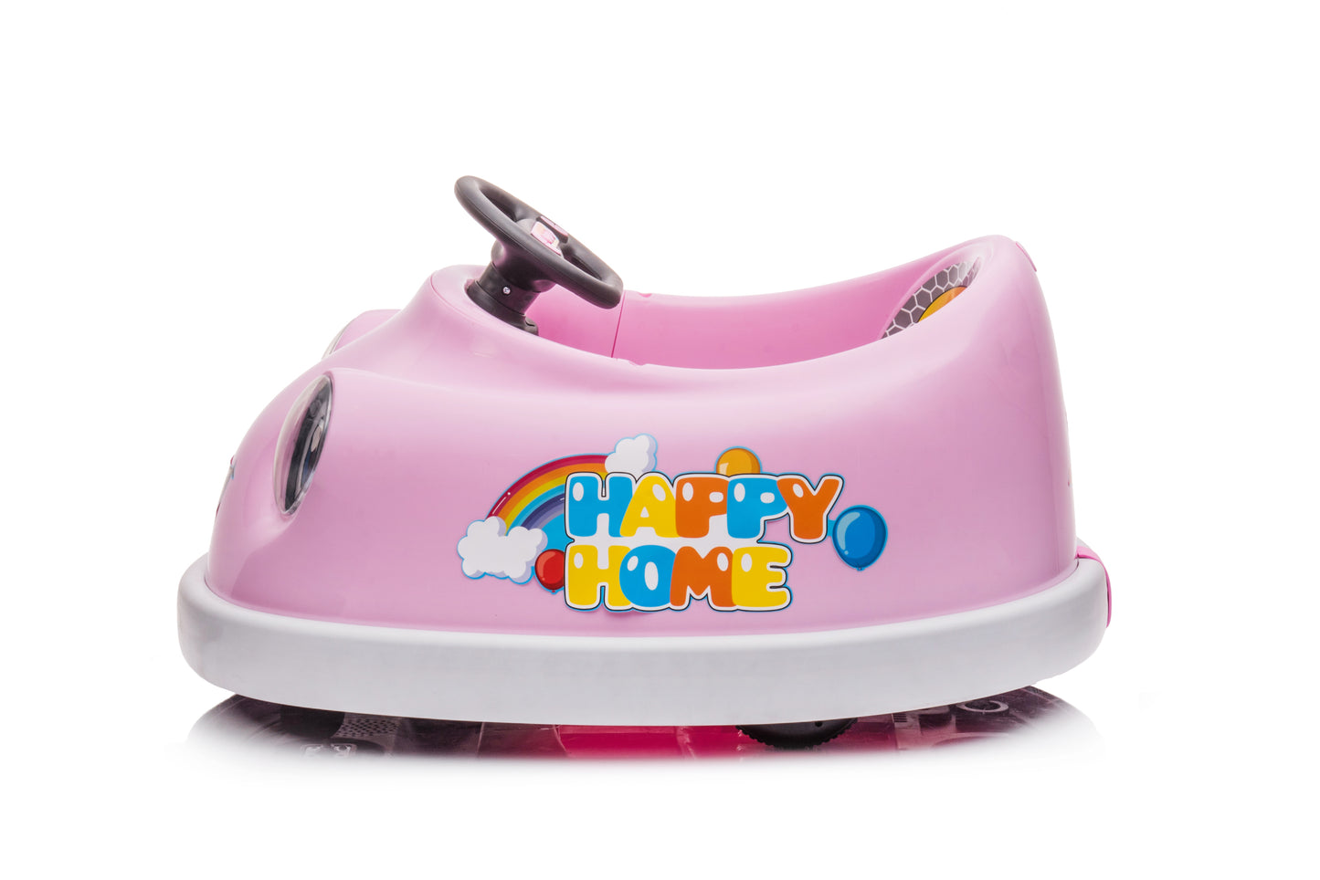 Remote-Controlled Children's Electric Bumper Car with Self-Driving and Rocking Horse Function