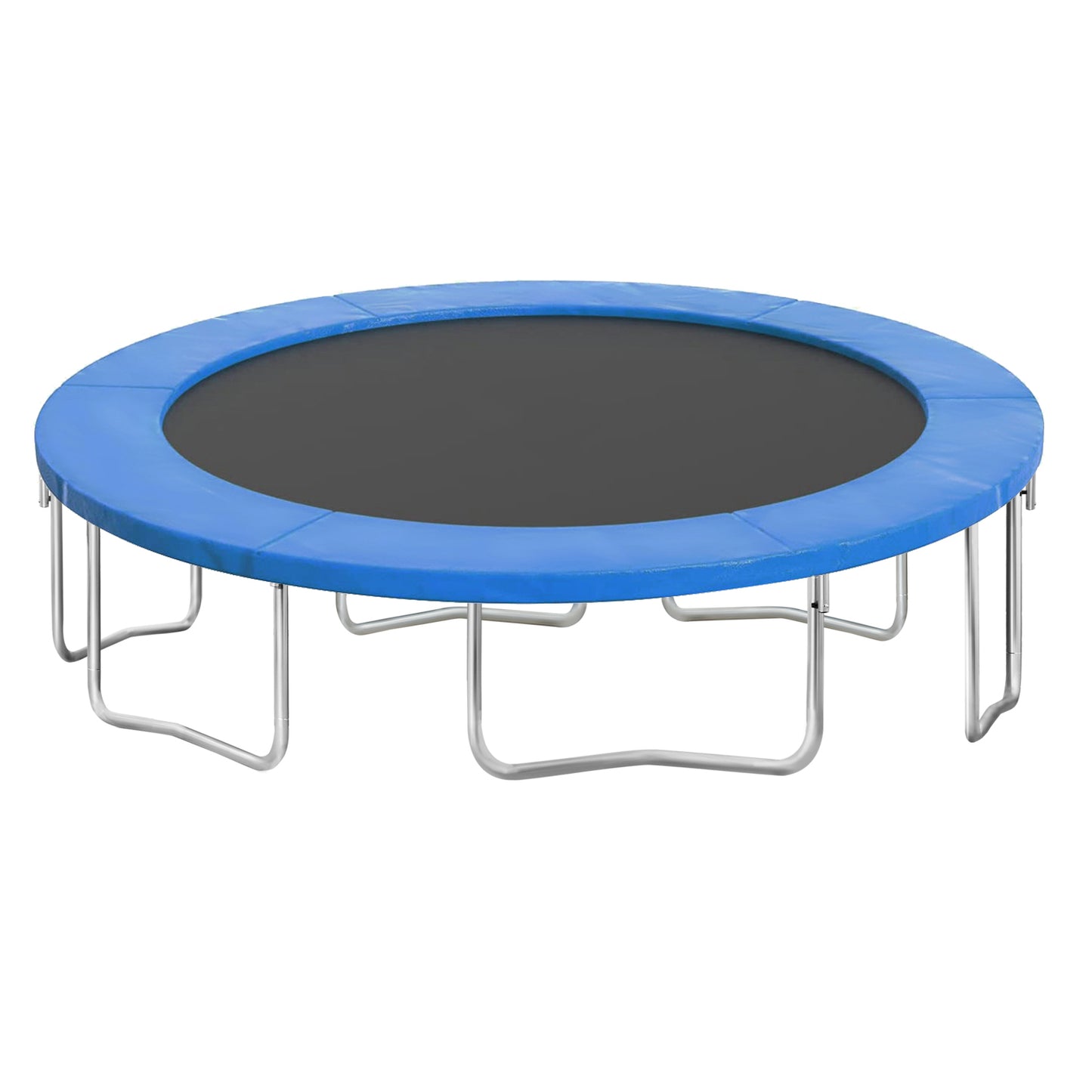 Trampoline Safety Pad for 12ft trampoline - Replacement Spring Cover Pad, No Holes for Poles, Waterproof&UV-Resistant