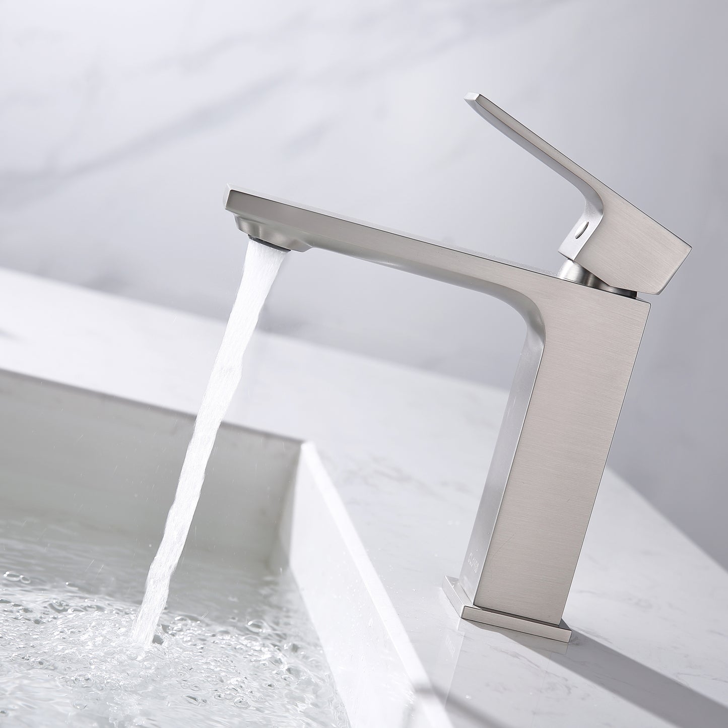 Elevate Your Bathroom with the Brushed Nickel Single Handle Lavatory Faucet