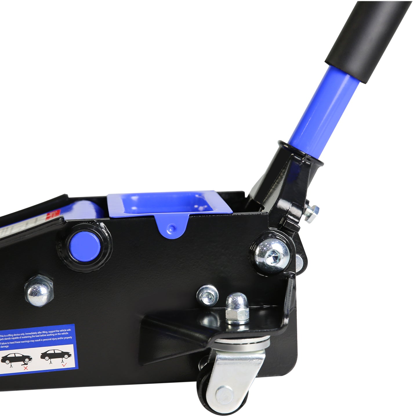 3.5 Ton Low Profile Floor Jack with Dual Piston Quick Lift Pump