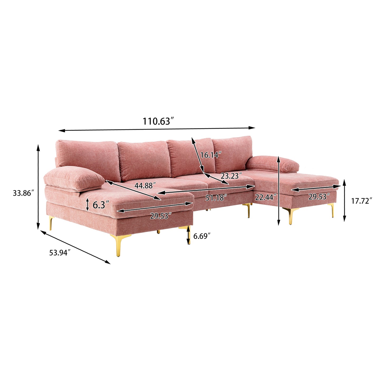 Accent sofa /Living room sofa sectional  sofa