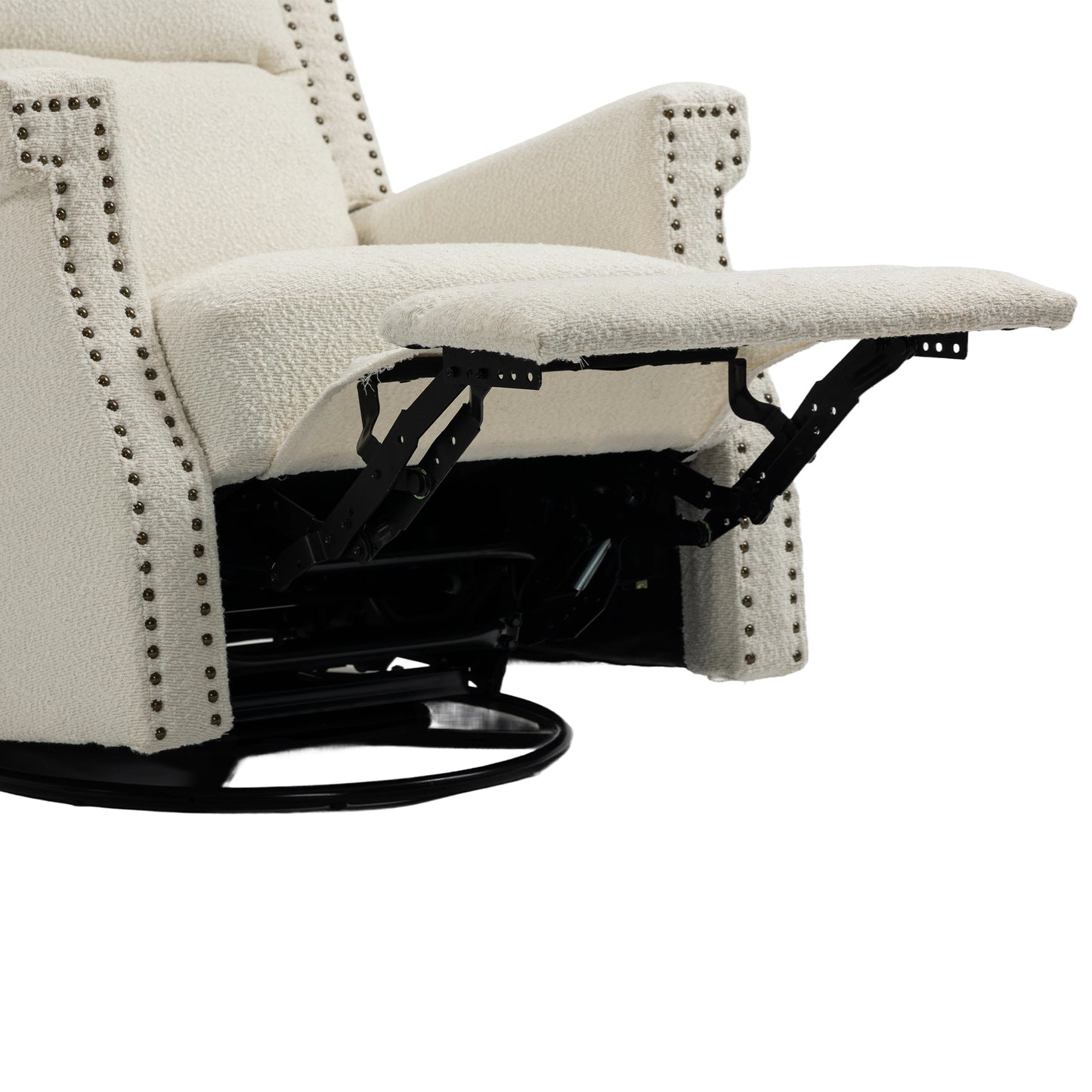 360 Degree Swivel Recliner Chair with Rocking and Reclining Capabilities