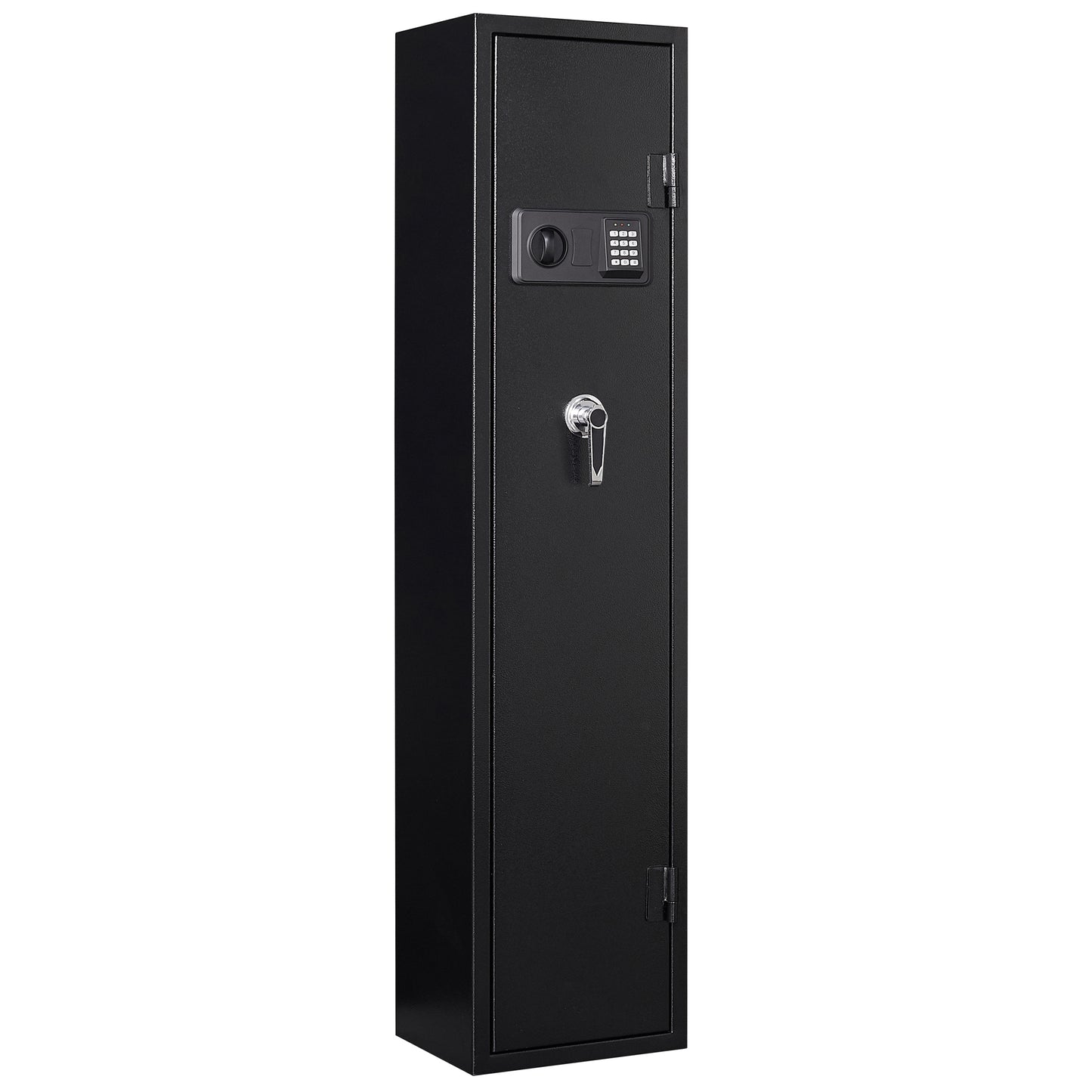 Secure 5-Gun Safe with Quick Access Electronic Keypad Rifle Gun and Pistol Storage