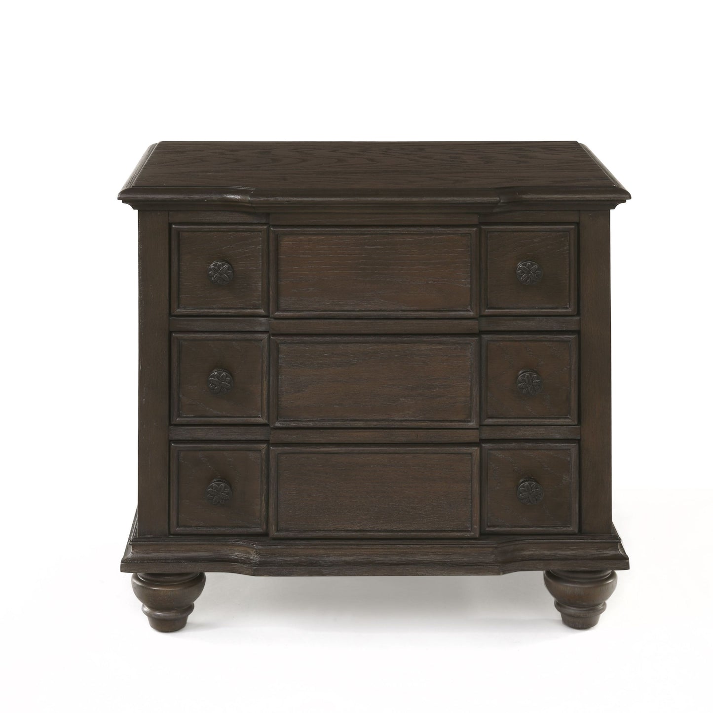 Baudouin Nightstand in Weathered Oak 26113