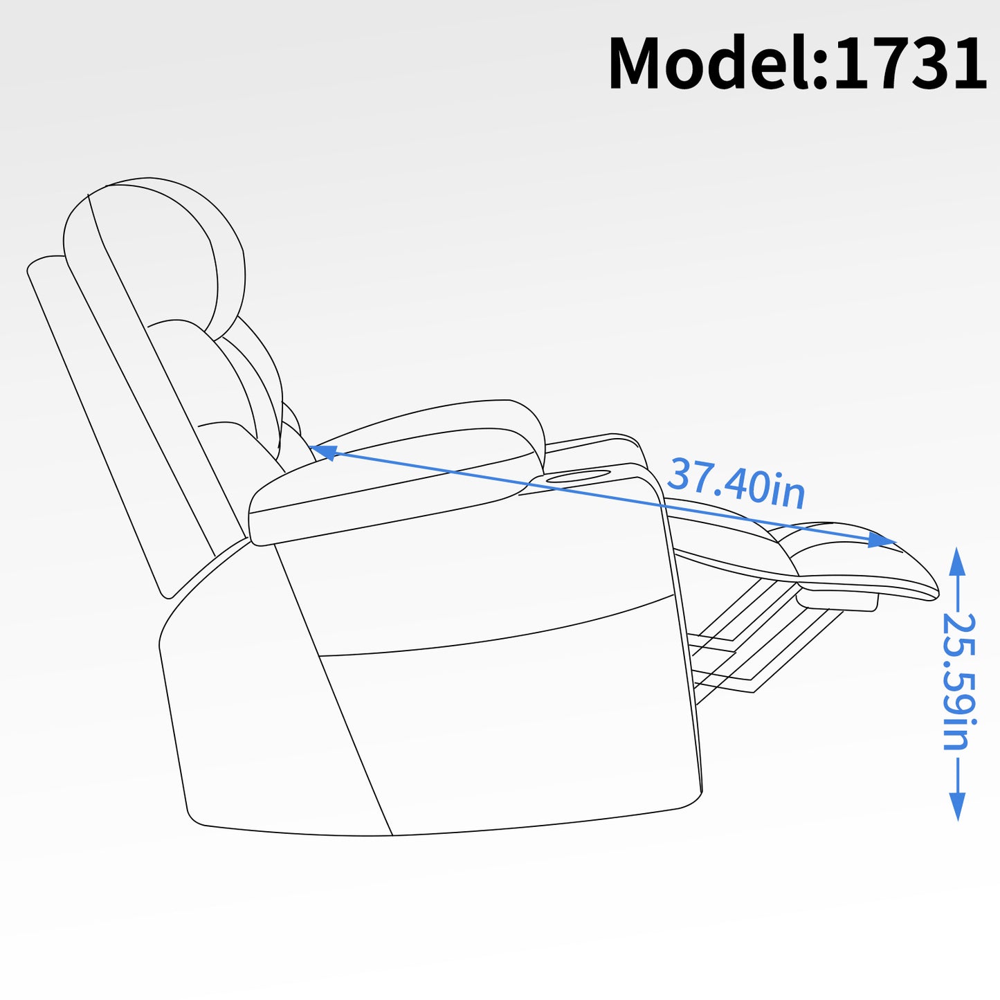 Ultimate Comfort Lift Recliner Chair with Vibration Massage, Heating, Cup Holders, and USB Ports