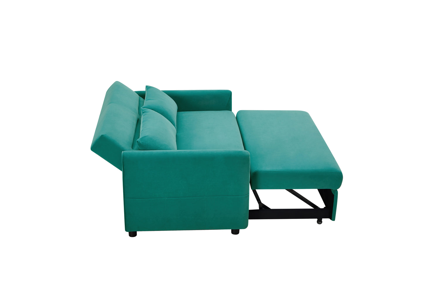 2033 Blue Convertible Leisure Love Sofa