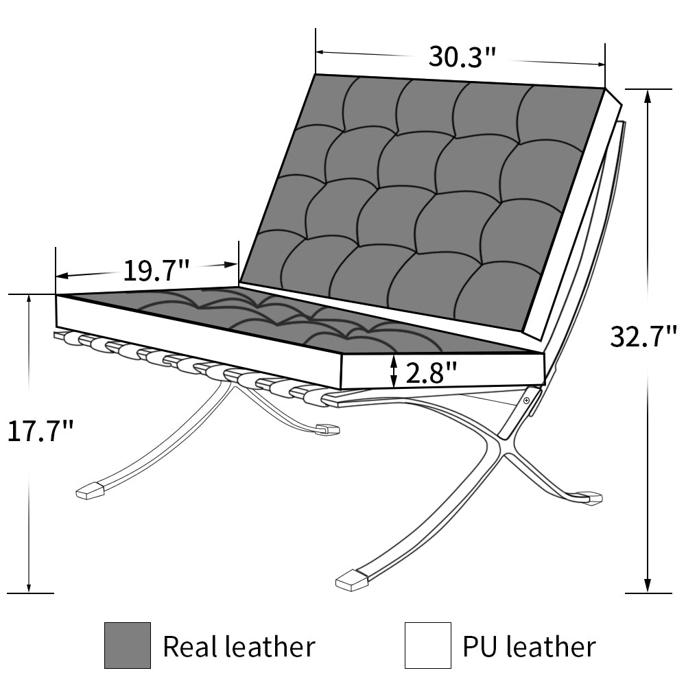 Mid-century Foldable lounge chair