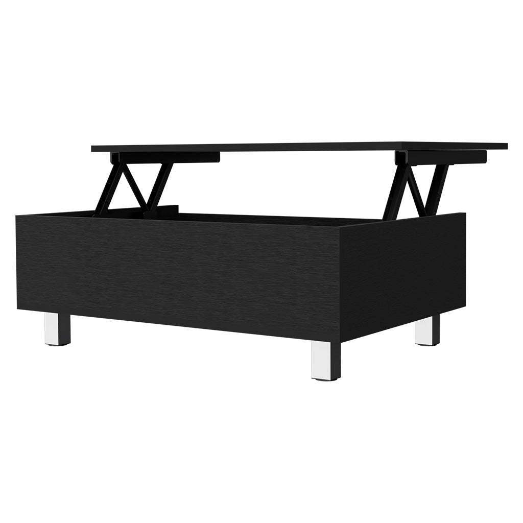 Sleek Lift Top Coffee Table with Storage