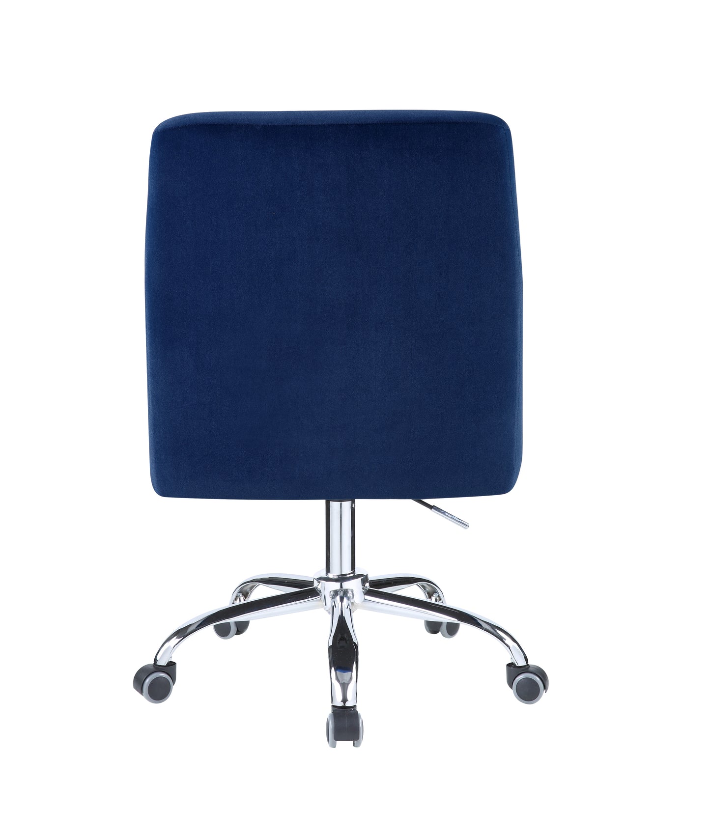 Trenerry Office Chair in Blue Velvet & Chrome Finish OF00117