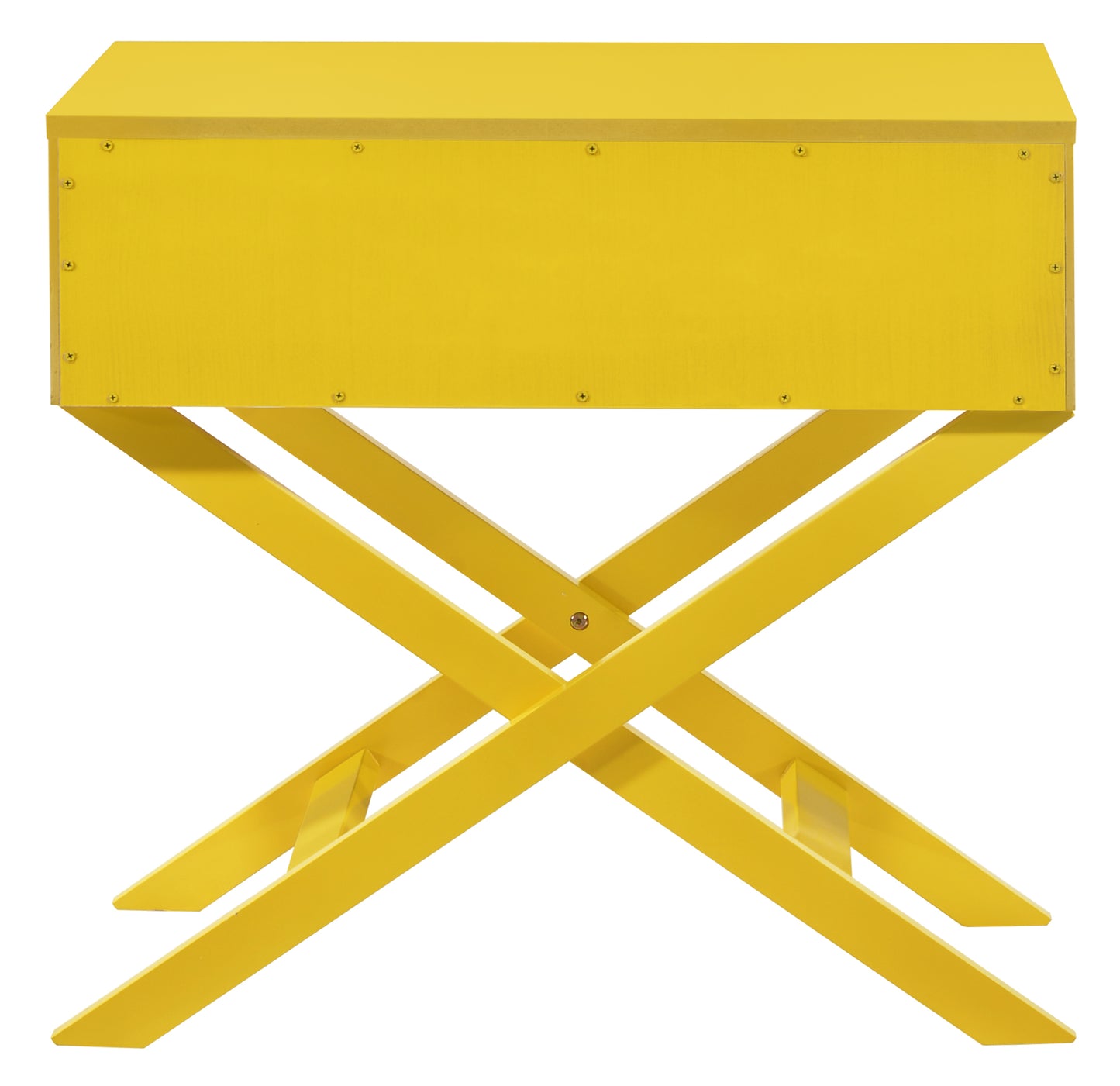 Xavier G0073-N Nightstand , Yellow