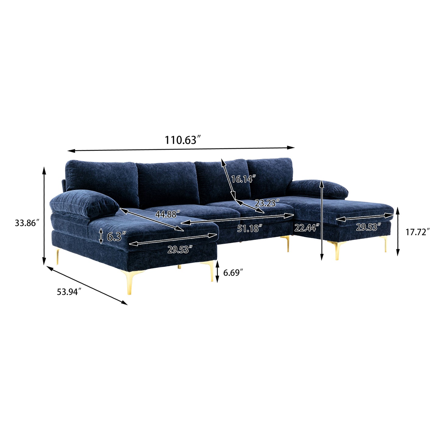 Accent sofa /Living room sofa sectional  sofa