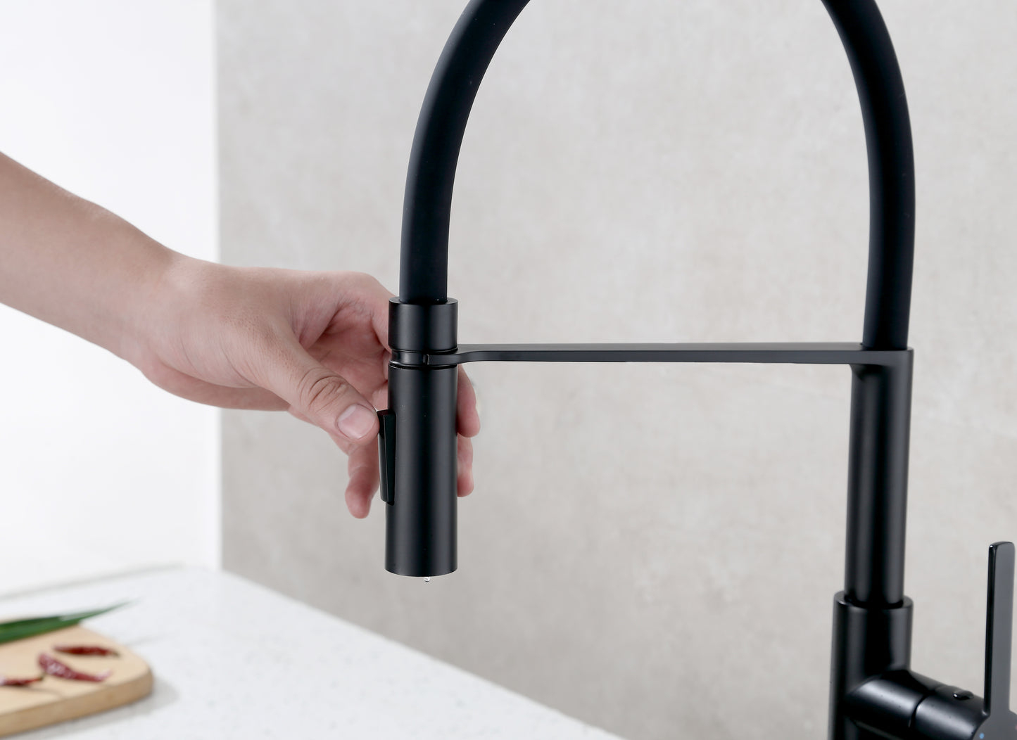 Pull Down Single Handle Kitchen Faucet