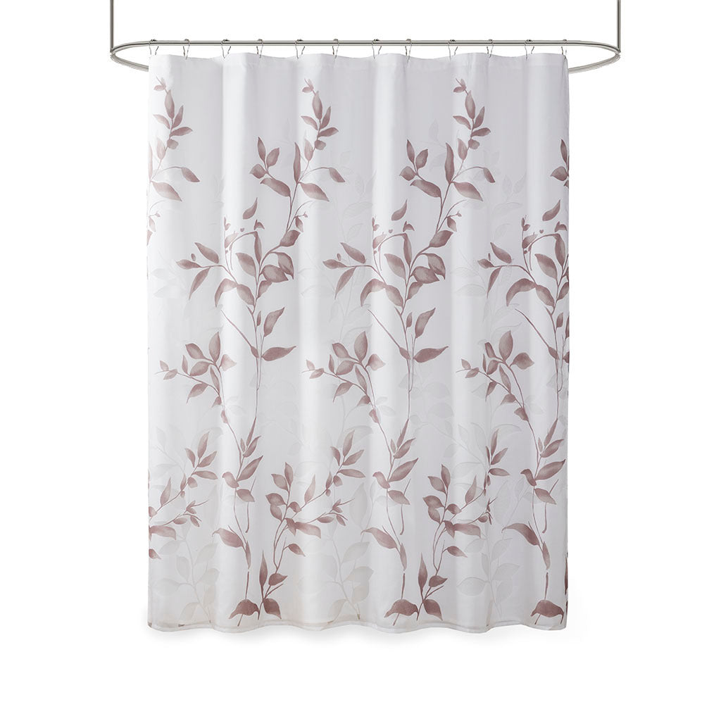 Cecily Mauve Botanical Shower Curtain