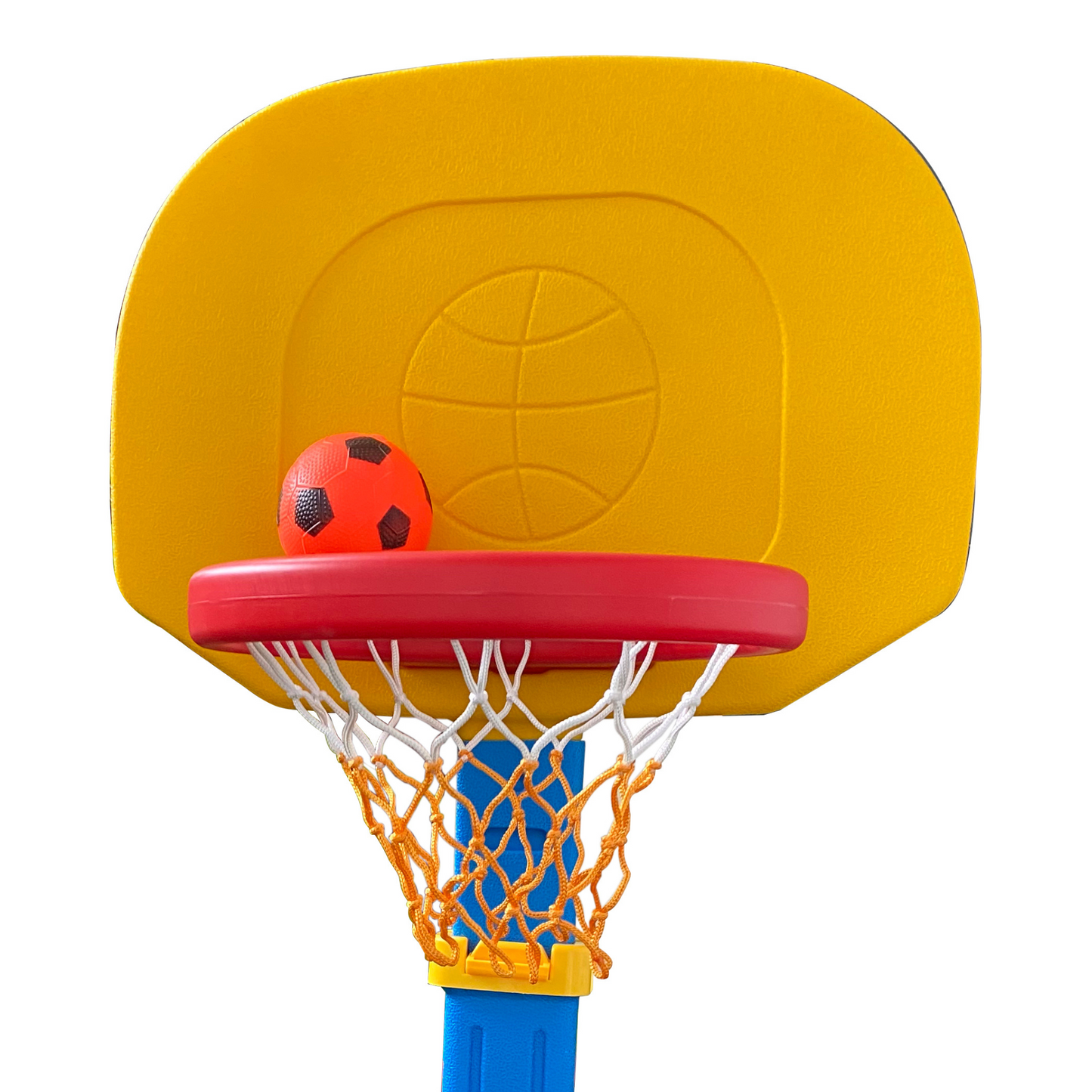 Adjustable Height Children's Basketball Hoop for Indoor and Outdoor Use