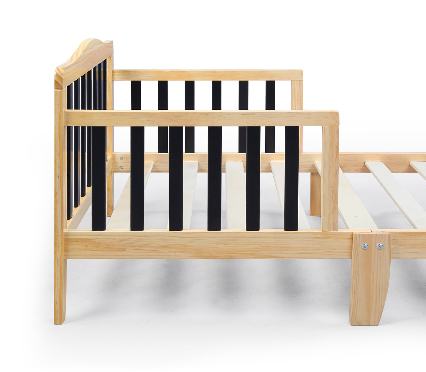 Twain Toddler Bed Natural/Black