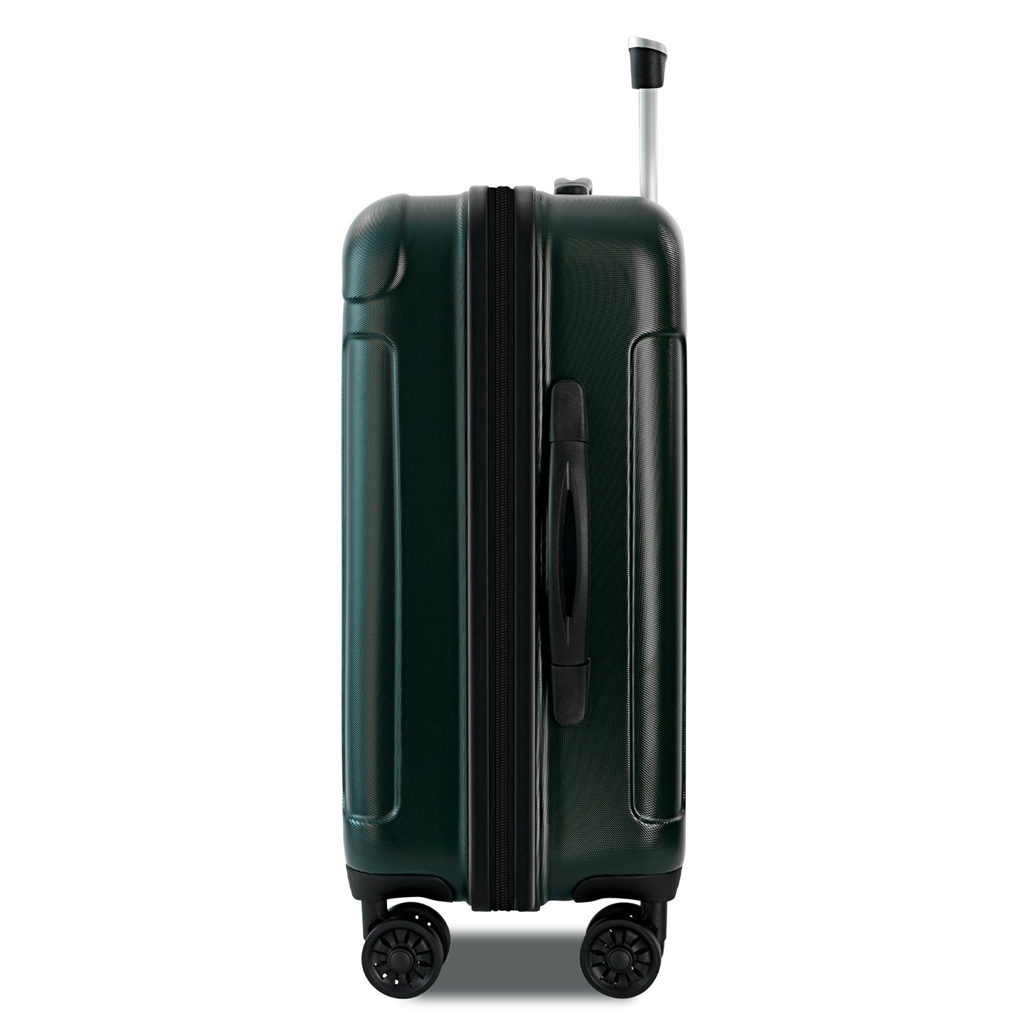 Luggage 3 Piece Sets with Spinner Wheels ABS+PC Lightweight (20/24/28), Green