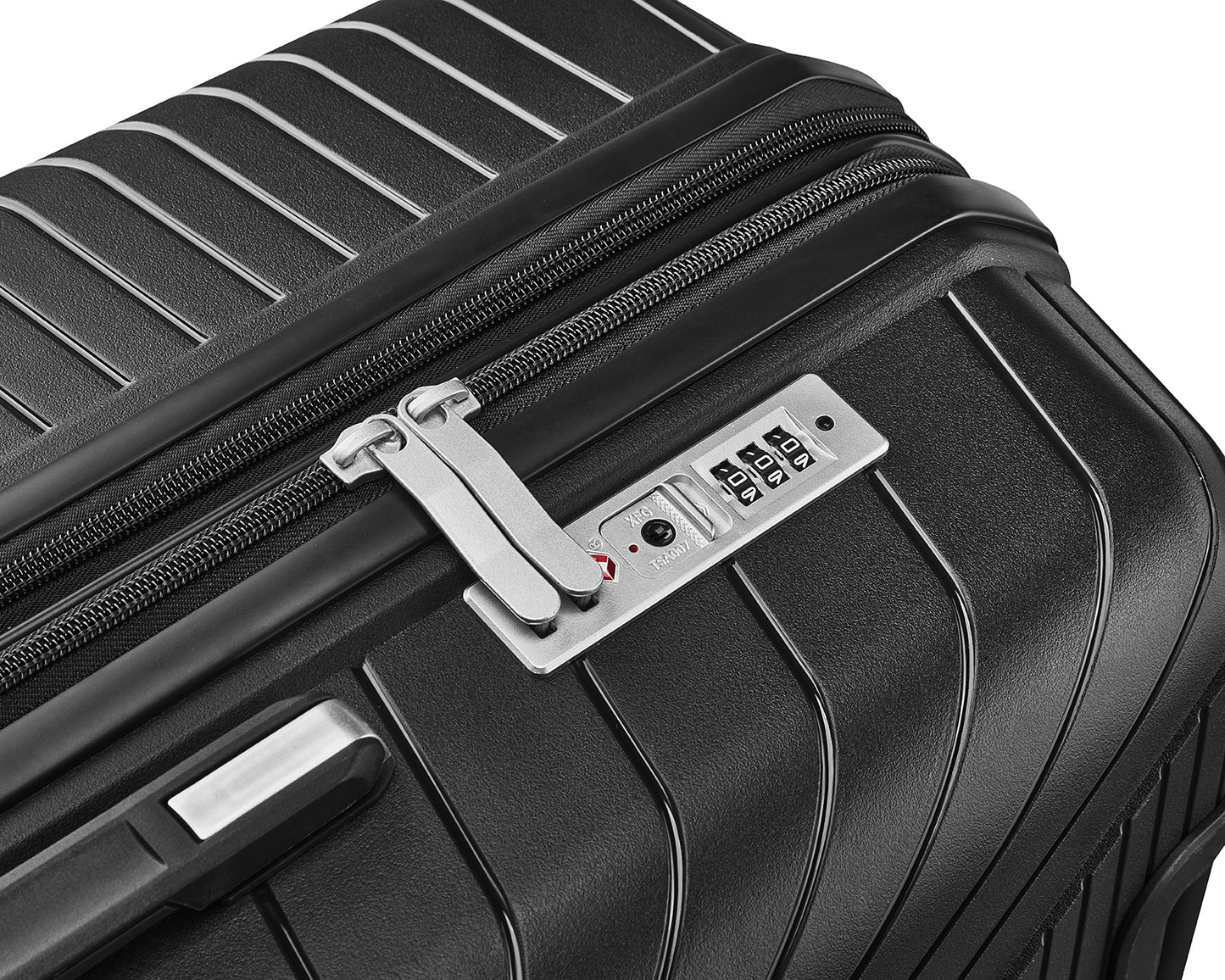 Luggage Sets 4 Piece(14/20/24/28), Expandable Lightweight Suitcase with 4 Double 360 Degrees Mute Spinner Wheels PP Materials Durable TSA Lock Travel Luggage