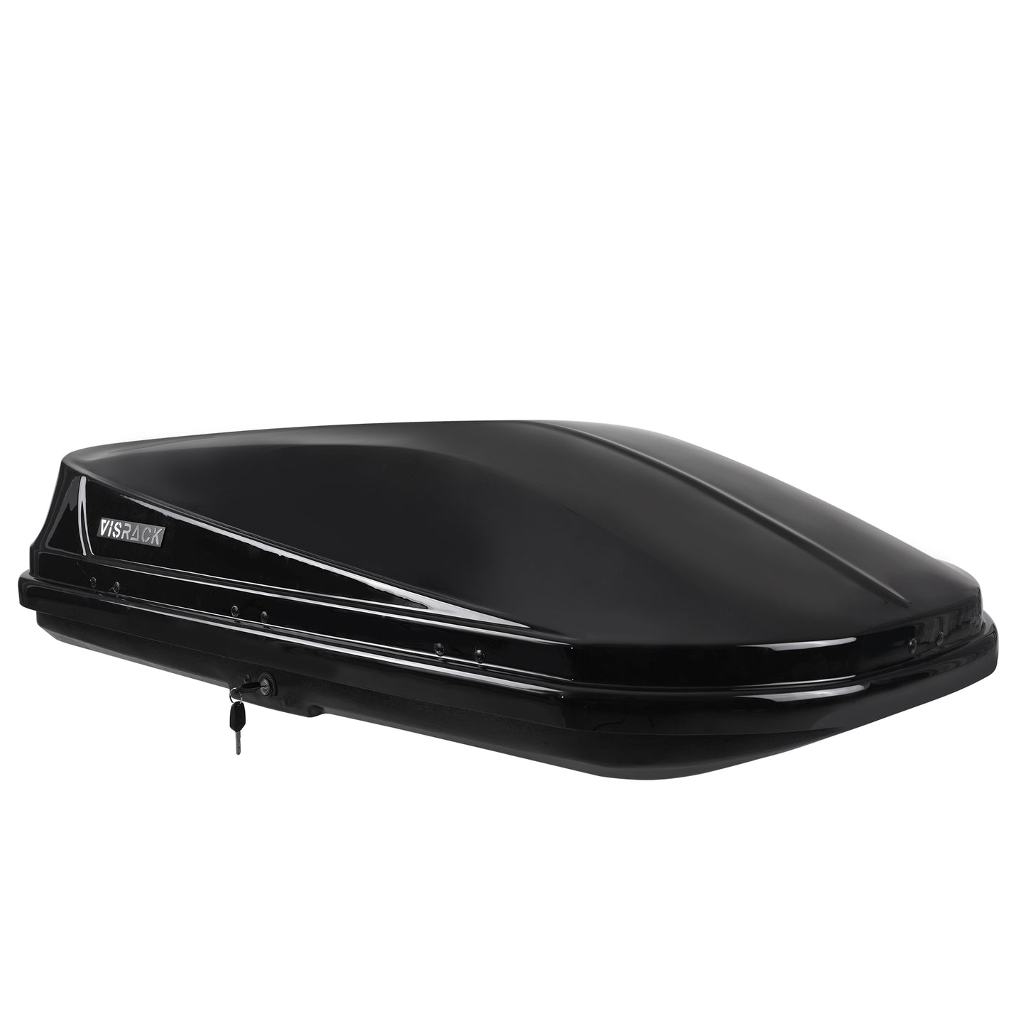 Secure and Spacious VISRACK Hard Shell Roof Cargo Carrier - Black