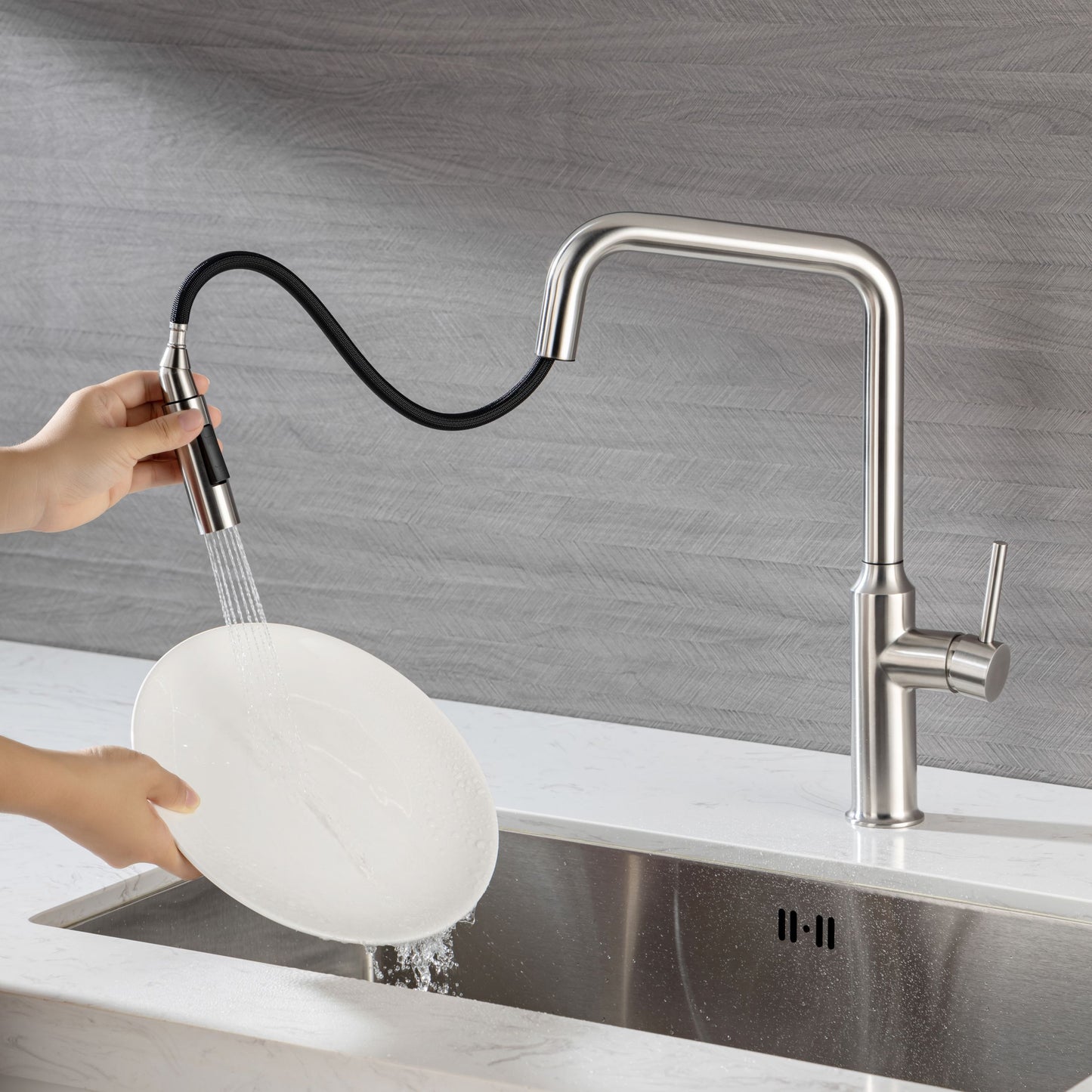 Rainlex Pull Down Kitchen Faucet