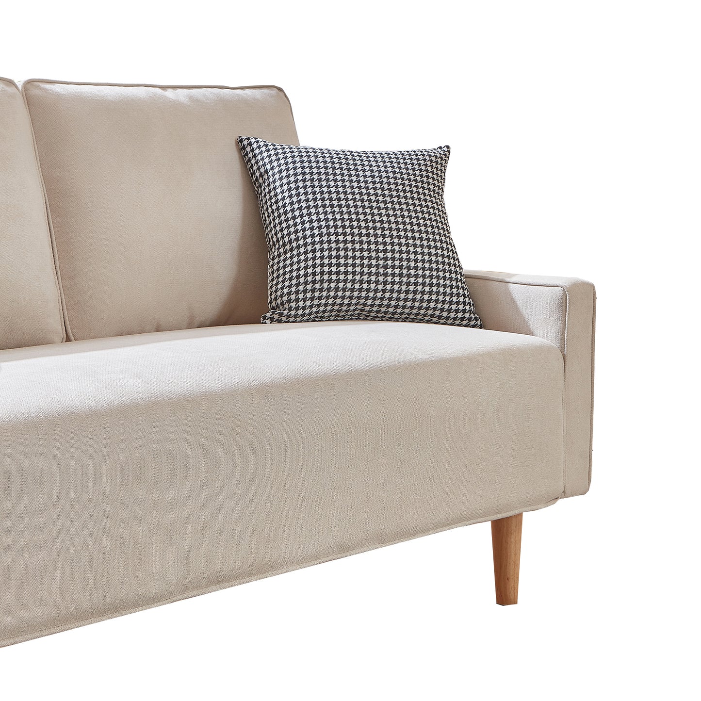 Elegant Linen Sofa,Modern Sofa- Enhance Your Living Space with Timeless Sophistication