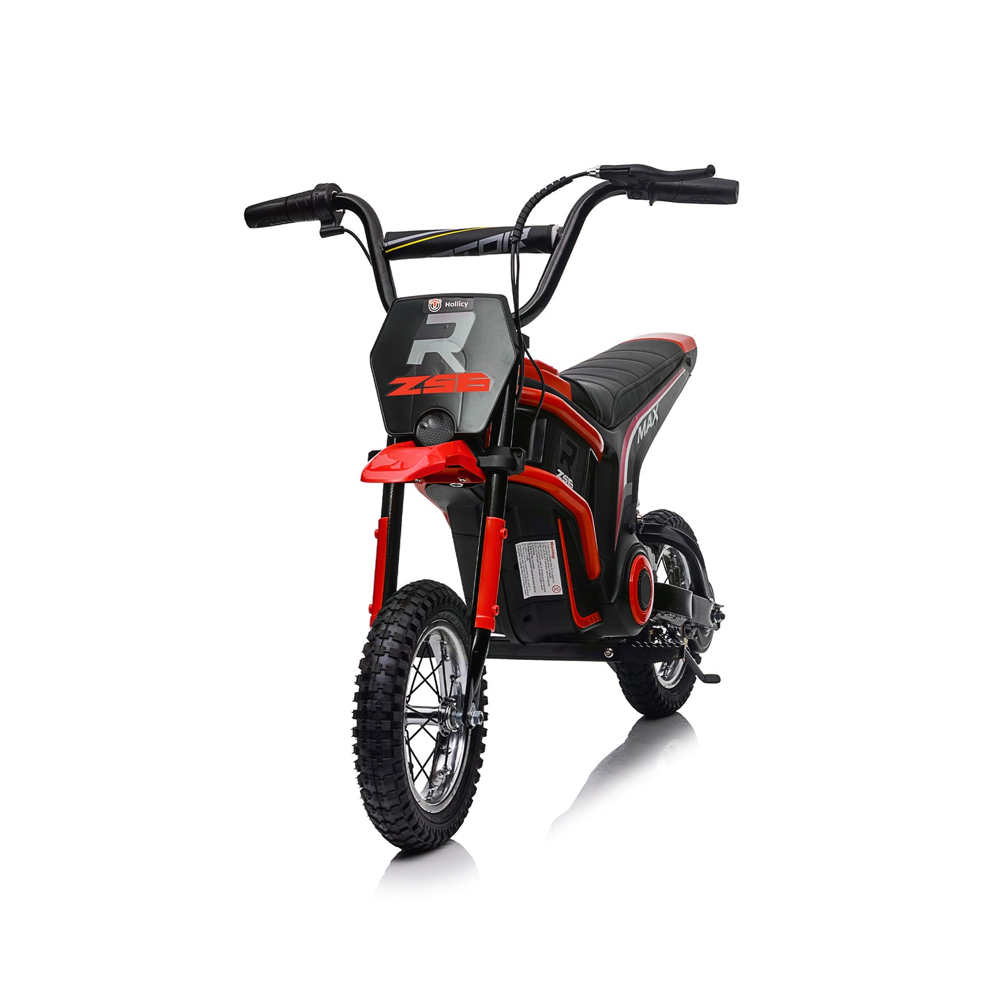 Electric Motocross Motorcycle for Kids - High Speed, Dual Suspension, MP3 Player, Ages 8-12