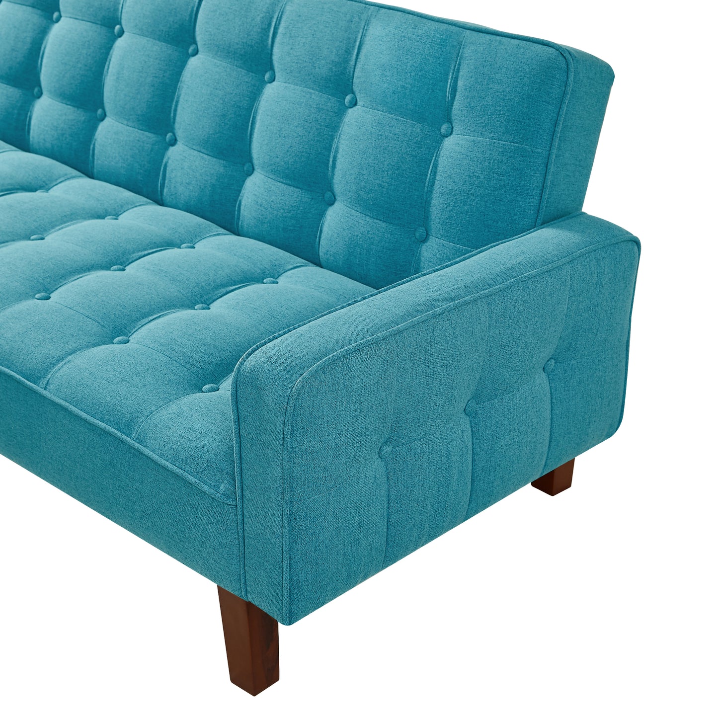 Light Blue Sofa Bed with Versatile Functionality