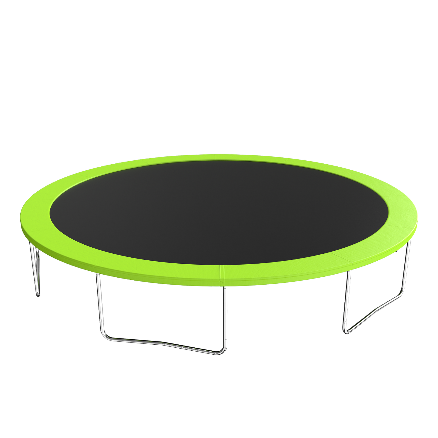 Trampoline Replacement Pad, 16FT Trampoline Spring Cover, No Holes for Poles, Water-Resistant Universal Round Trampoline Accessories Safety Pad