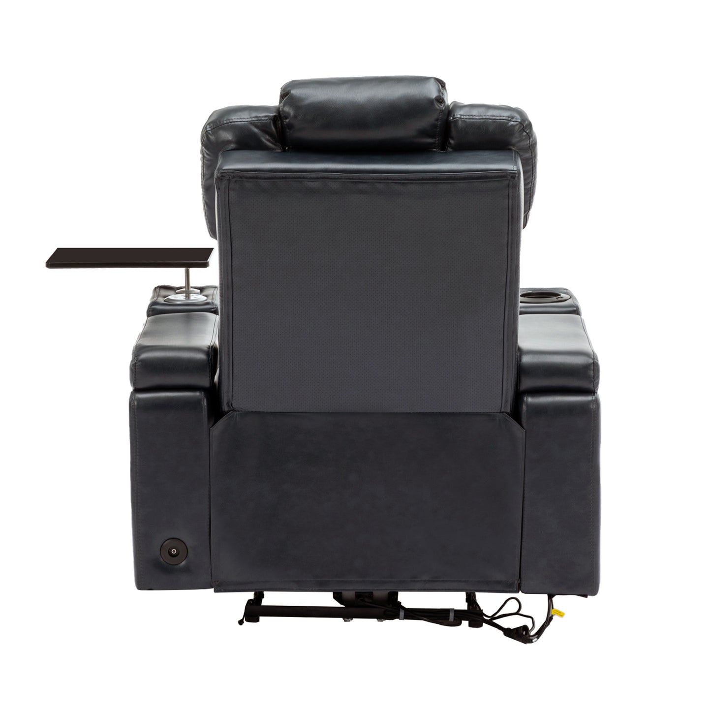 Home Theater Power Recliner with Cooling Cup Holder, Bluetooth Speaker, LED Lights, and USB Ports