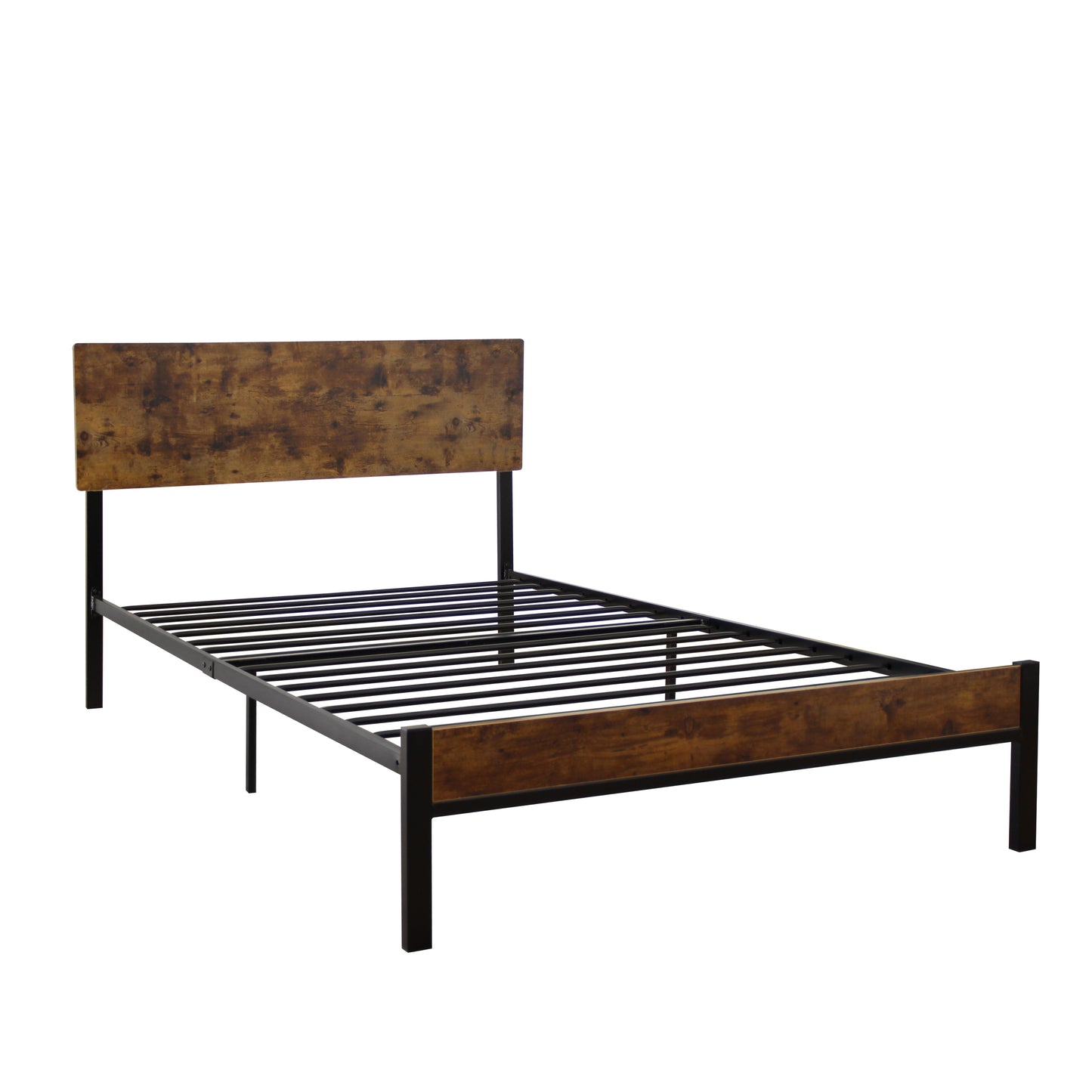 Twin Size  metal bed Sturdy System Metal Bed Frame ,Modern style and comfort to any bedroom ,black