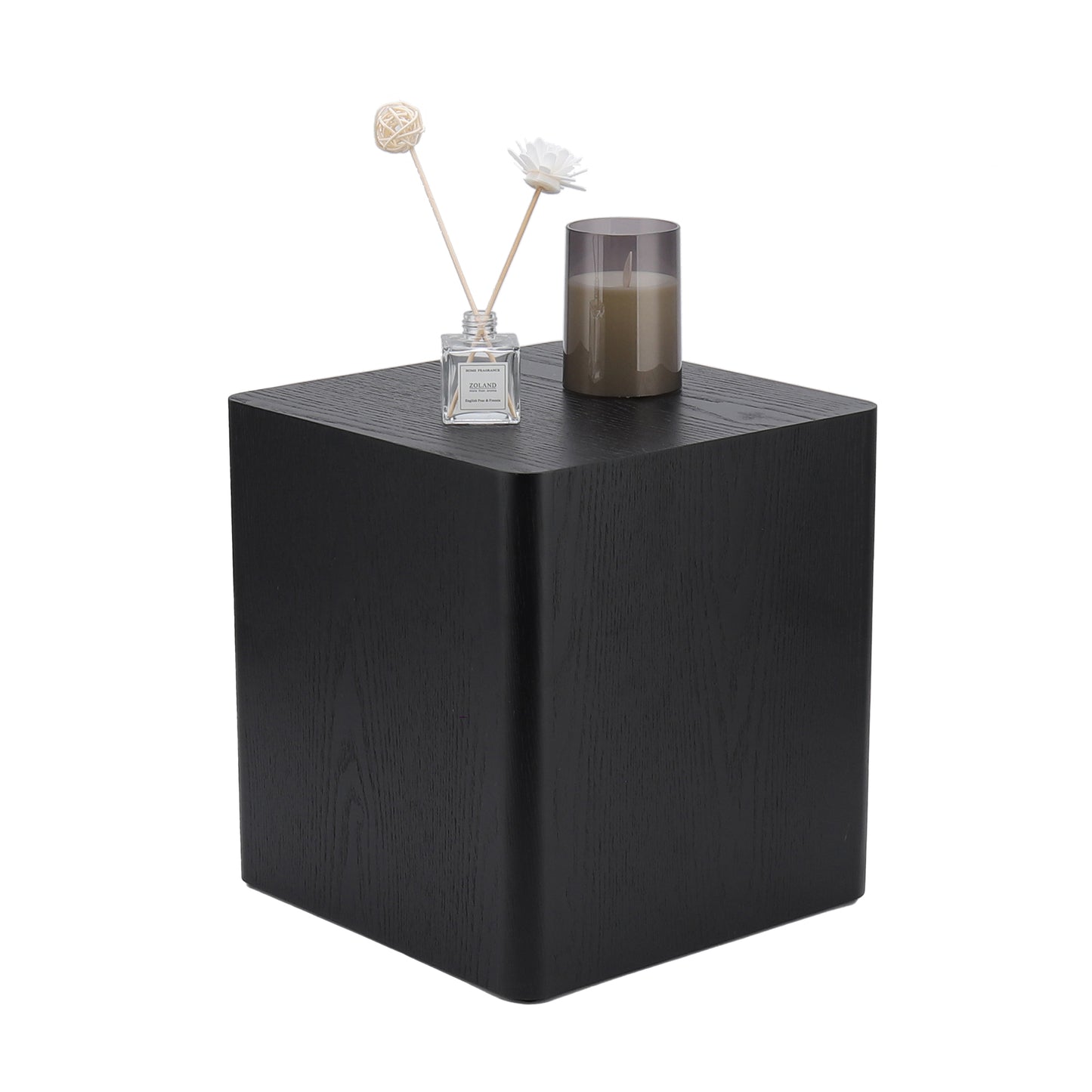 Black MDF Nesting Coffee & Side Tables Set