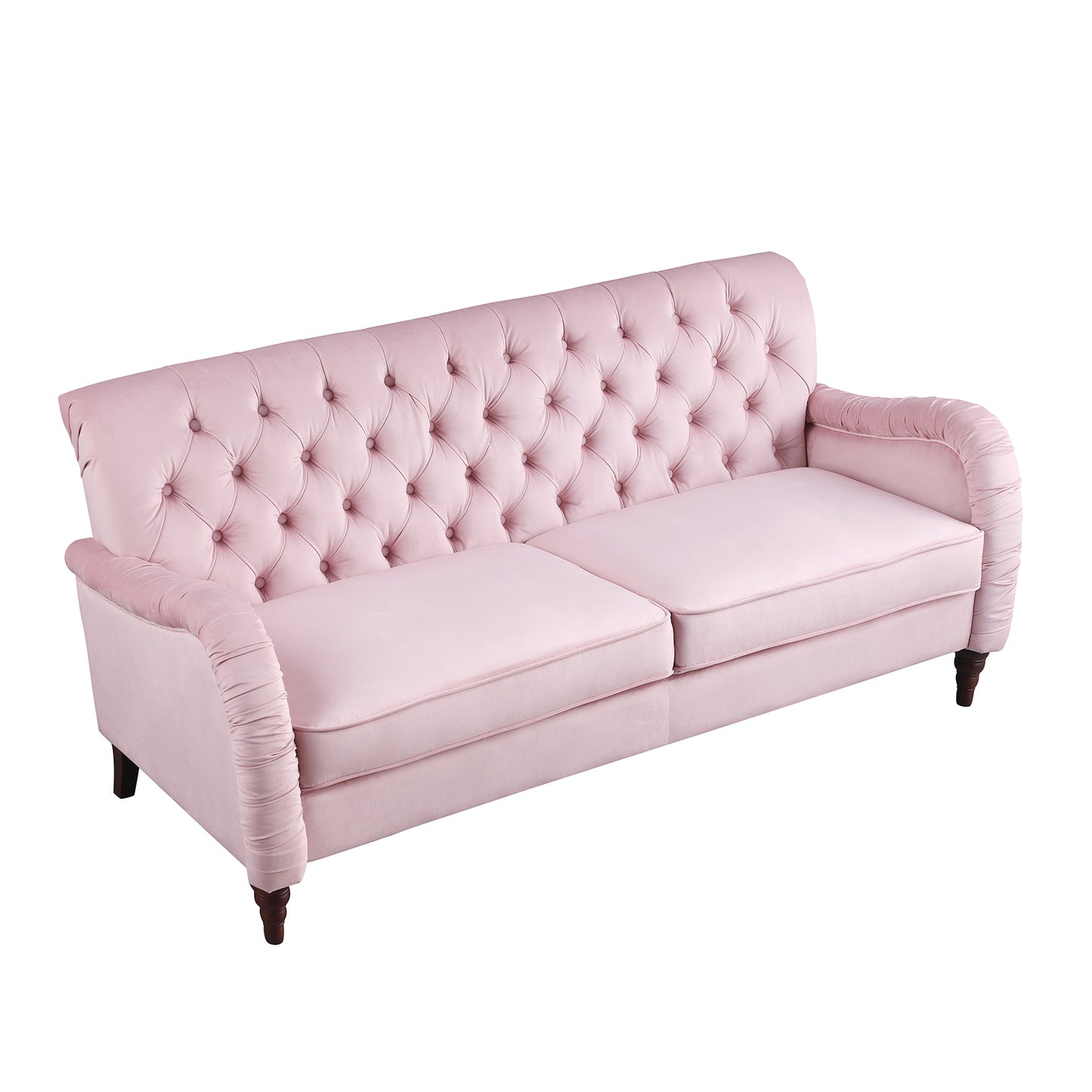 Chesterfield sofa ;3 seater ,modern sofa,Pink color