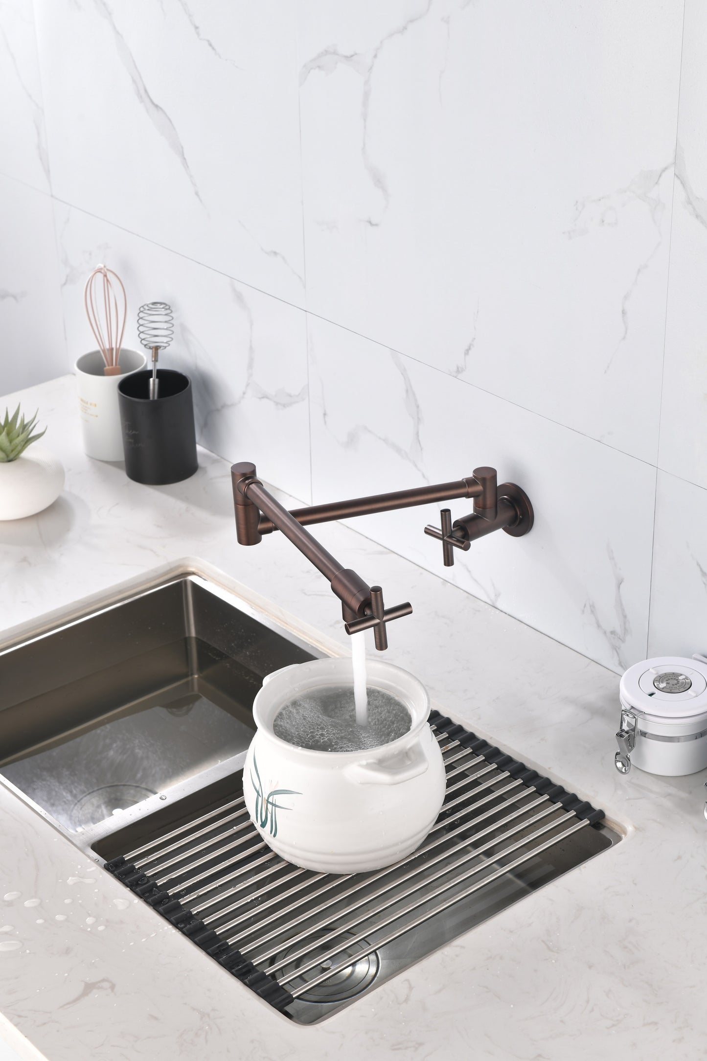 Pot Filler Faucet Wall Mount