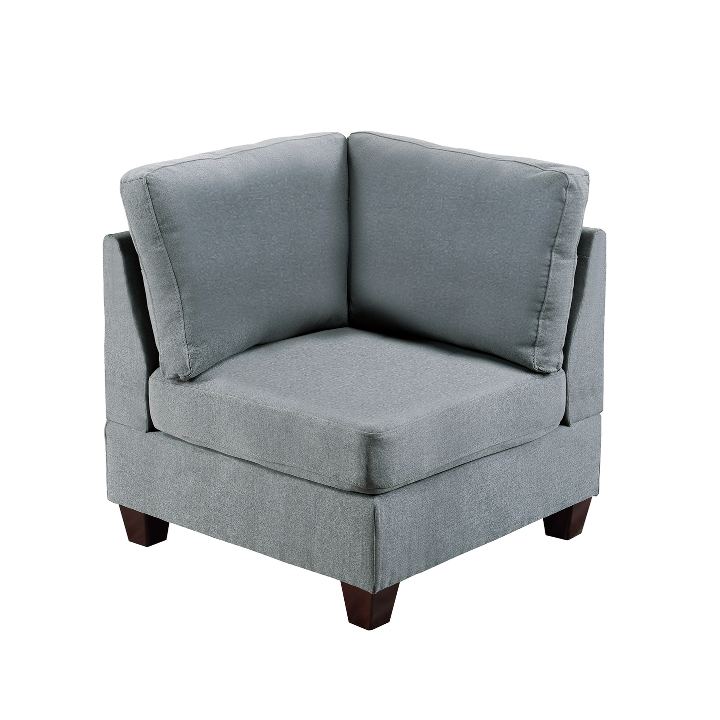 MODULA SET - 5PC Upholstered Seating Collection in Gray