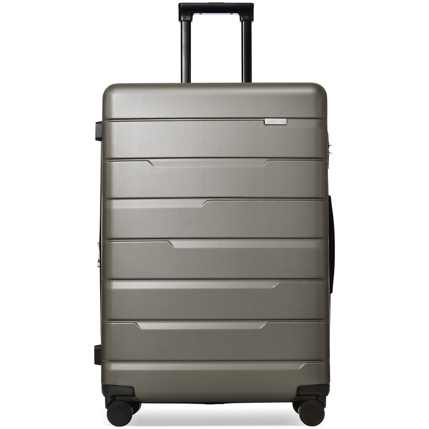 Luggage Sets 3 Piece Suitcase Set 20/24/28,Carry on Luggage Airline Approved,Hard Case with Spinner Wheels,Gray