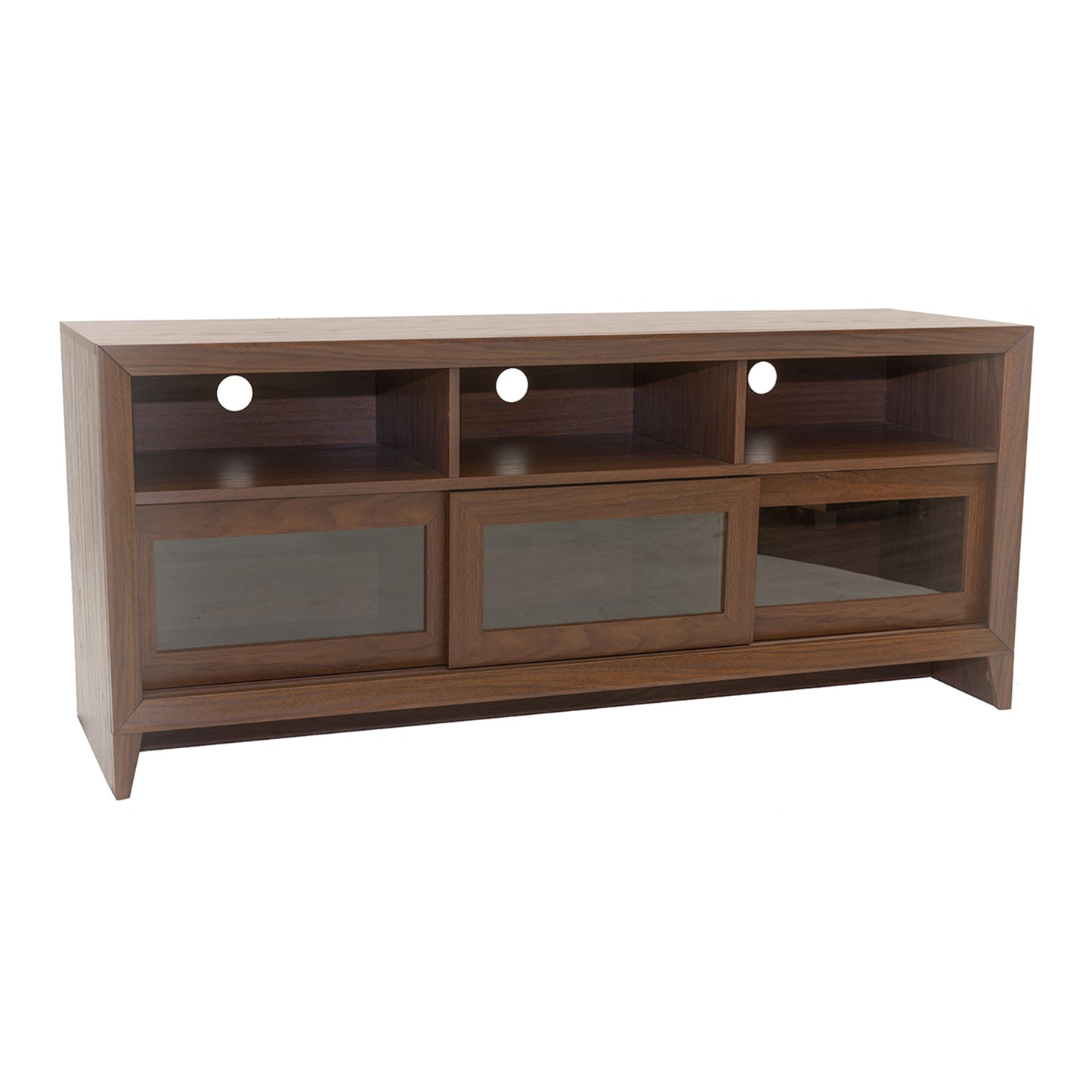 Hickory Modern TV Stand with Storage for 60 TVs