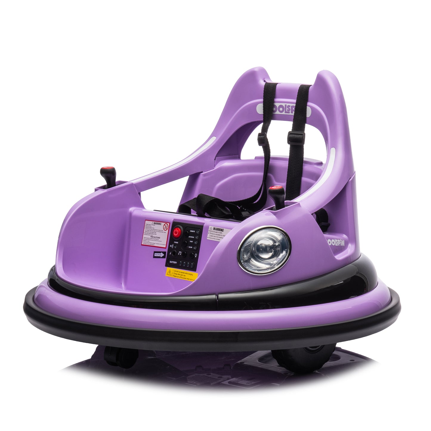 Electric Bumper Car for Kids Aged 1.5-5 Years Old with Remote Control and Safety Features