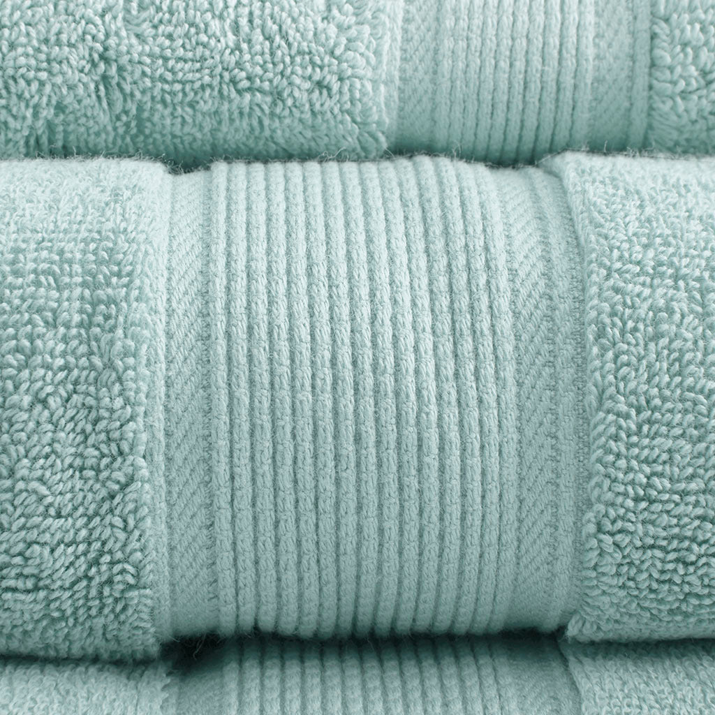 Luxury Silvadur 8-Piece Anti-Microbial Cotton Towel Set