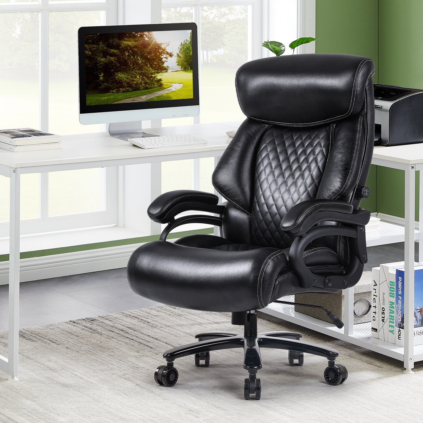 Office Chair.Heavy and tall adjustable executive  Big and Tall Office Chair