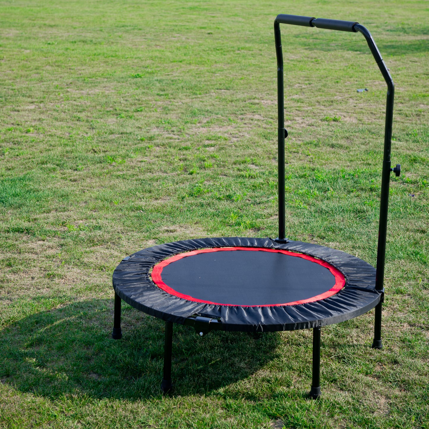 40 Inch Mini Exercise Trampoline for Adults or Kids  Indoor Fitness Rebounder Trampoline with Safety Pad  Max. Load 300LBS